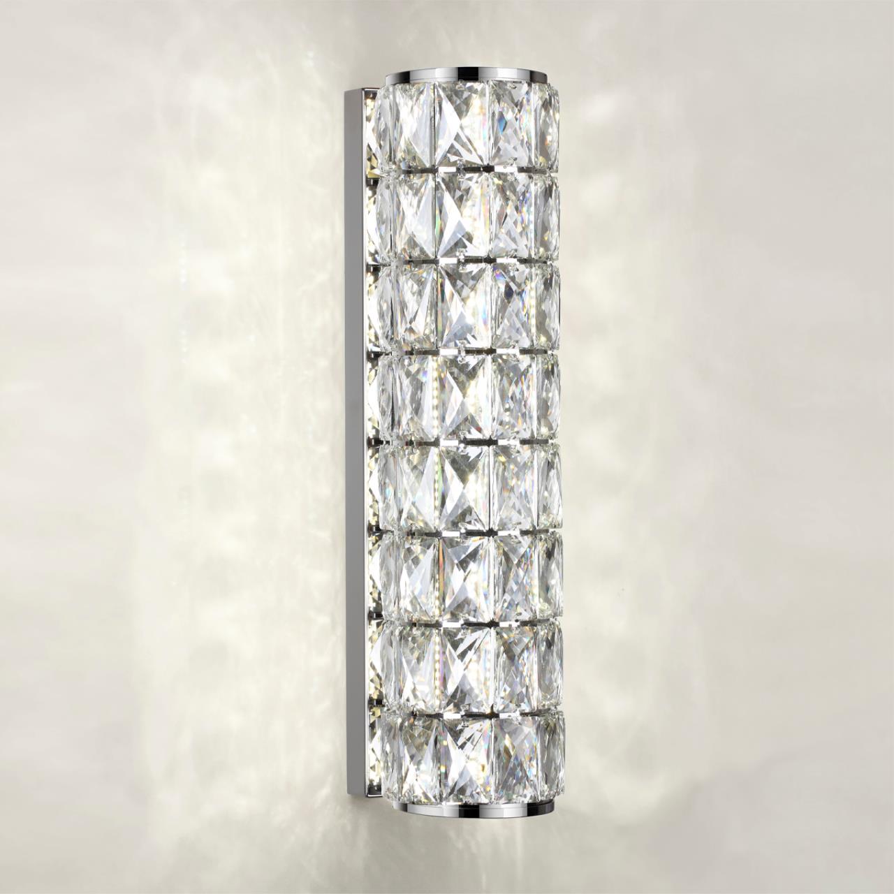 Настенный светильник ODEON LIGHT L-VISION PANTA хром LED*1 8W