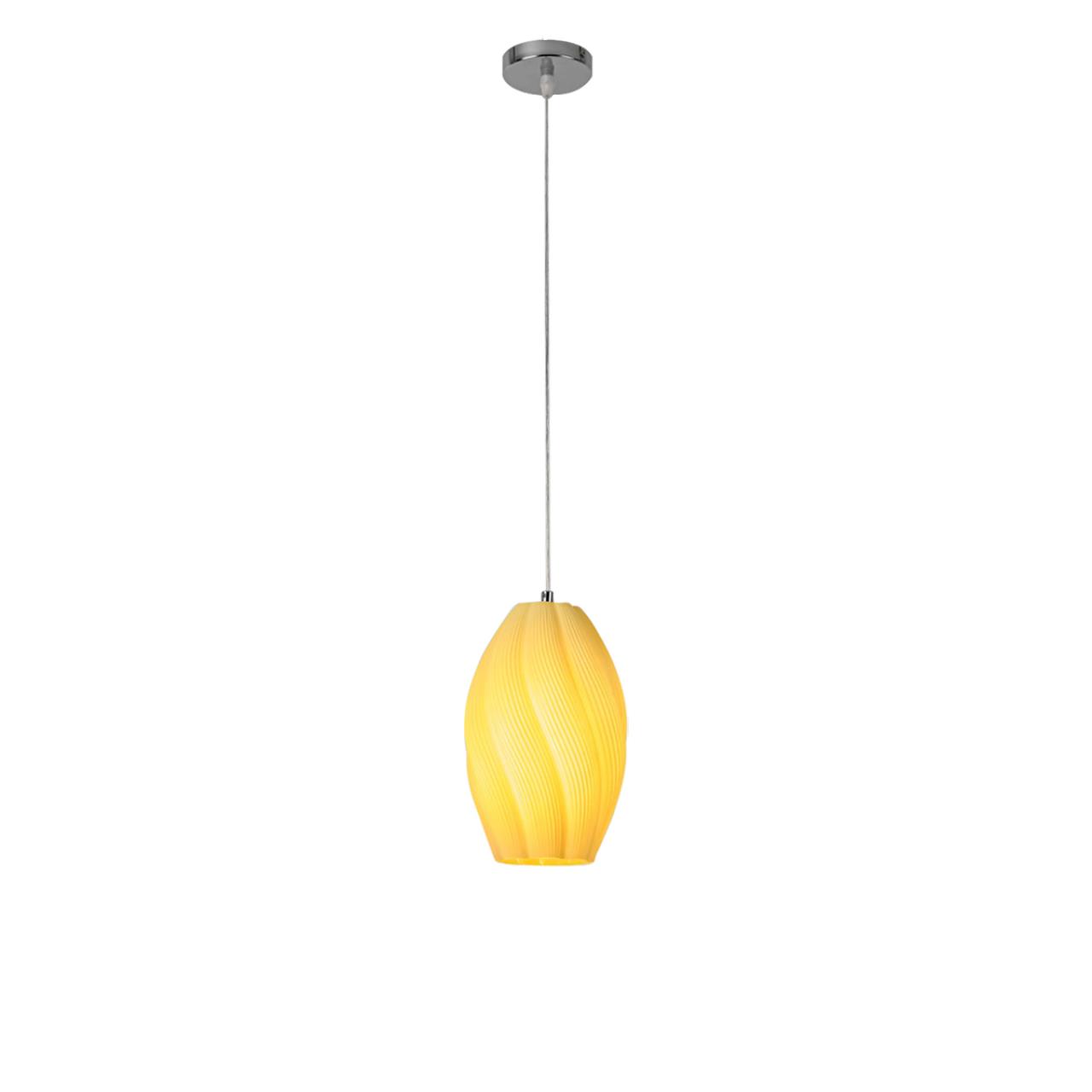 Подвес LUMION MODERNI TIDE хром E27*1 10W плафон бежевый