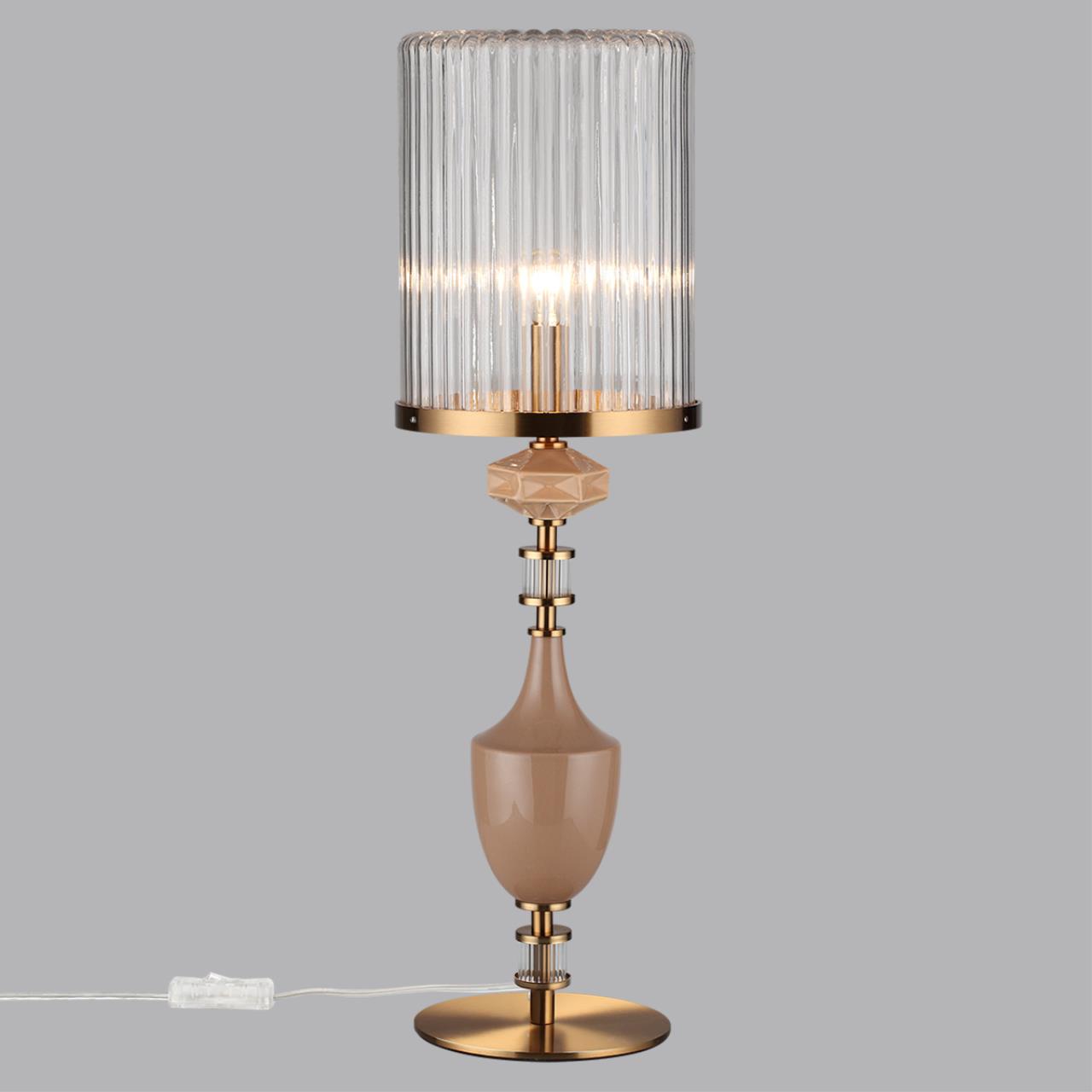 Настольная лампа ODEON LIGHT EXCLUSIVE MODERN TERRA античная бронза, латунь E14*1 10W