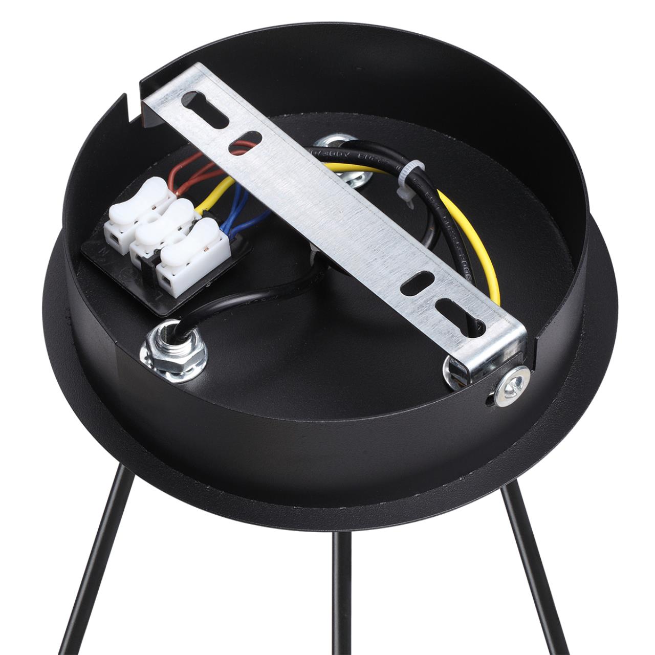 Люстра подвесная LUMION COMFI LAMINA черный, золотой GU10*9 10W
