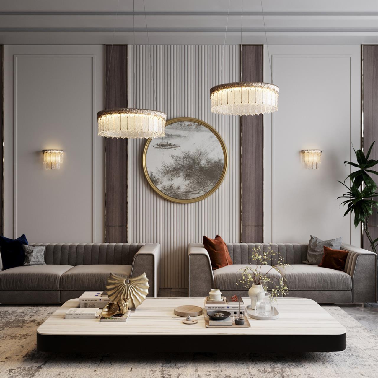 Бра ODEON LIGHT L-VISION CLEO золотой