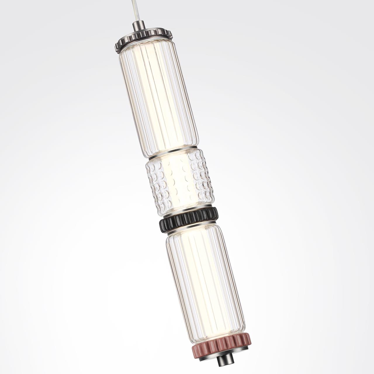 Подвес ODEON LIGHT EXCLUSIVE L-VISION COLLIER никель LED*1 12W