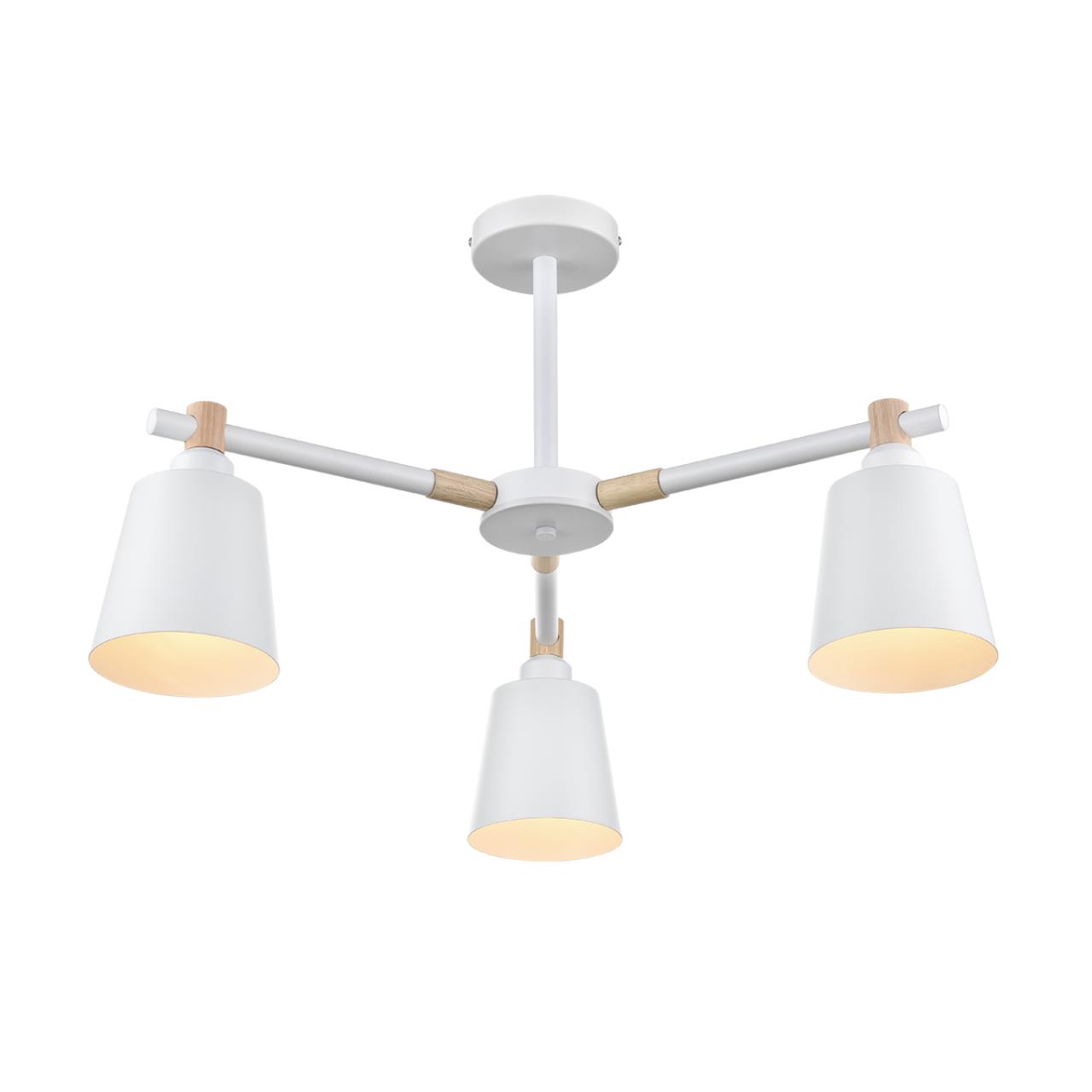 Люстра на штанге LUMION MODERNI ROSALINA белый E27*3 10W