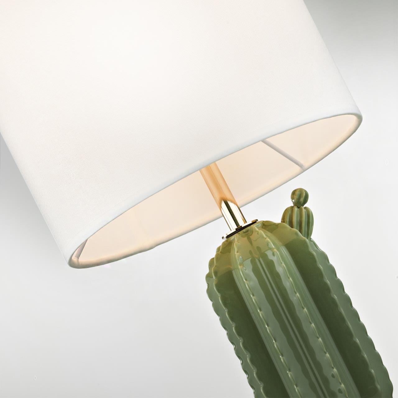 Настольная лампа ODEON LIGHT EXCLUSIVE MODERN CACTUS золотой E27*1 10W