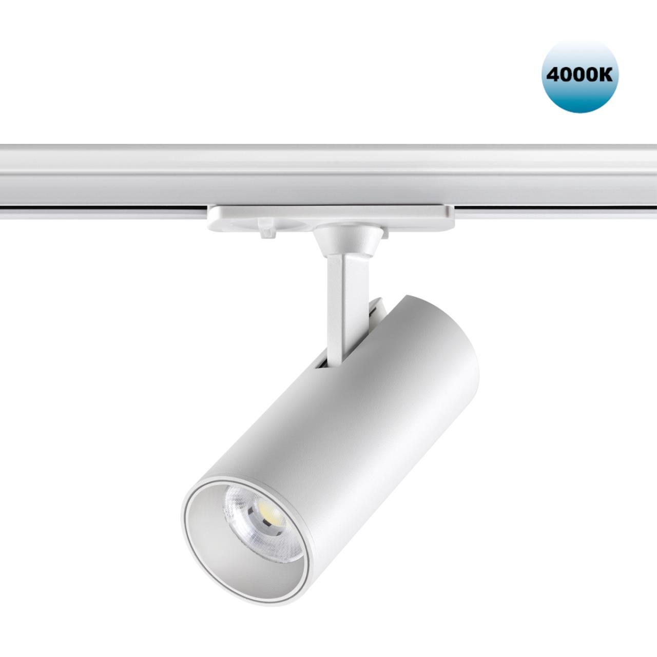 Светильник трековый однофазный трехжильный светодиодный NOVOTECH PORT SELENE белый LED 15W 4000К