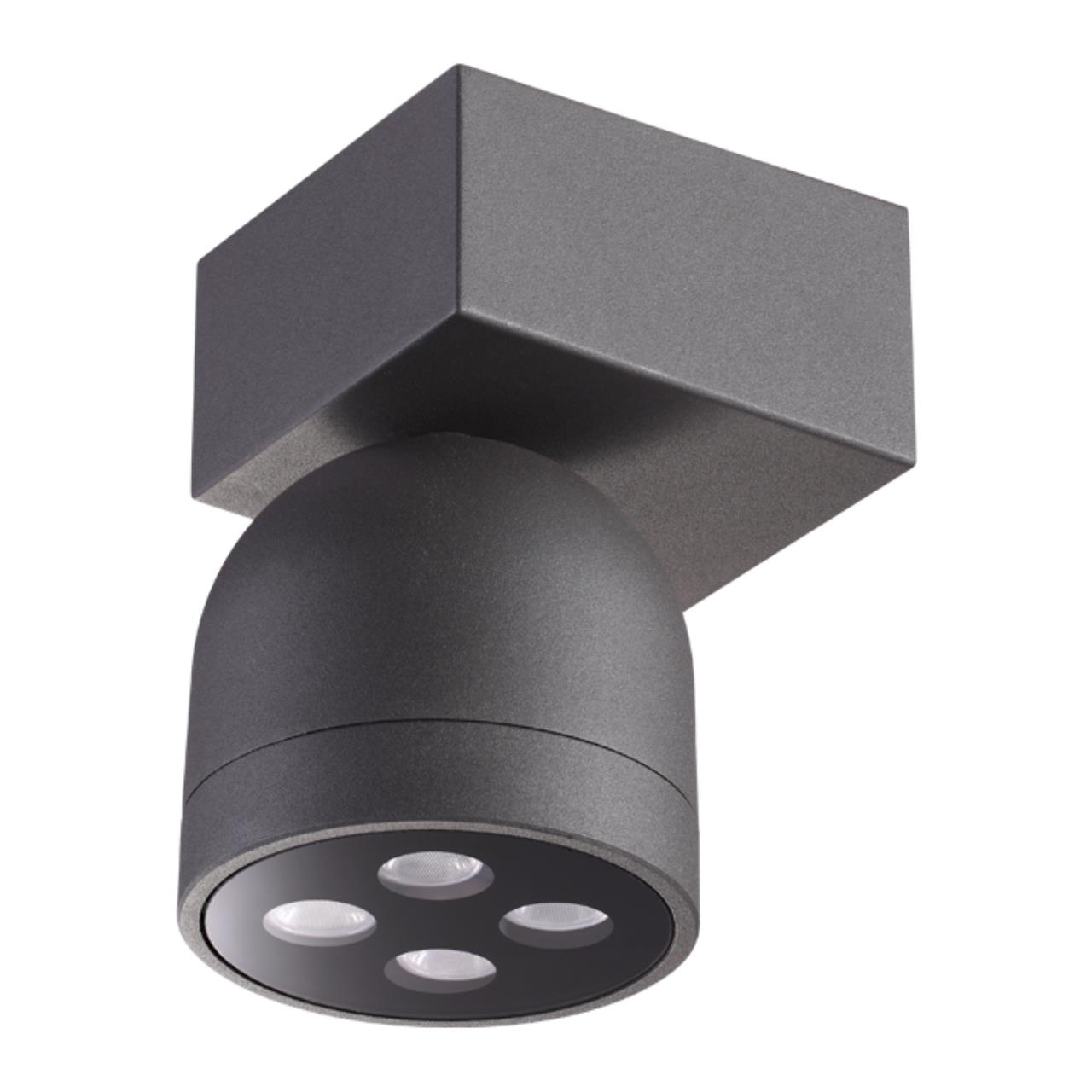 Уличный фасадный светильник NOVOTECH STREET GALEATI серый LED*1 10W