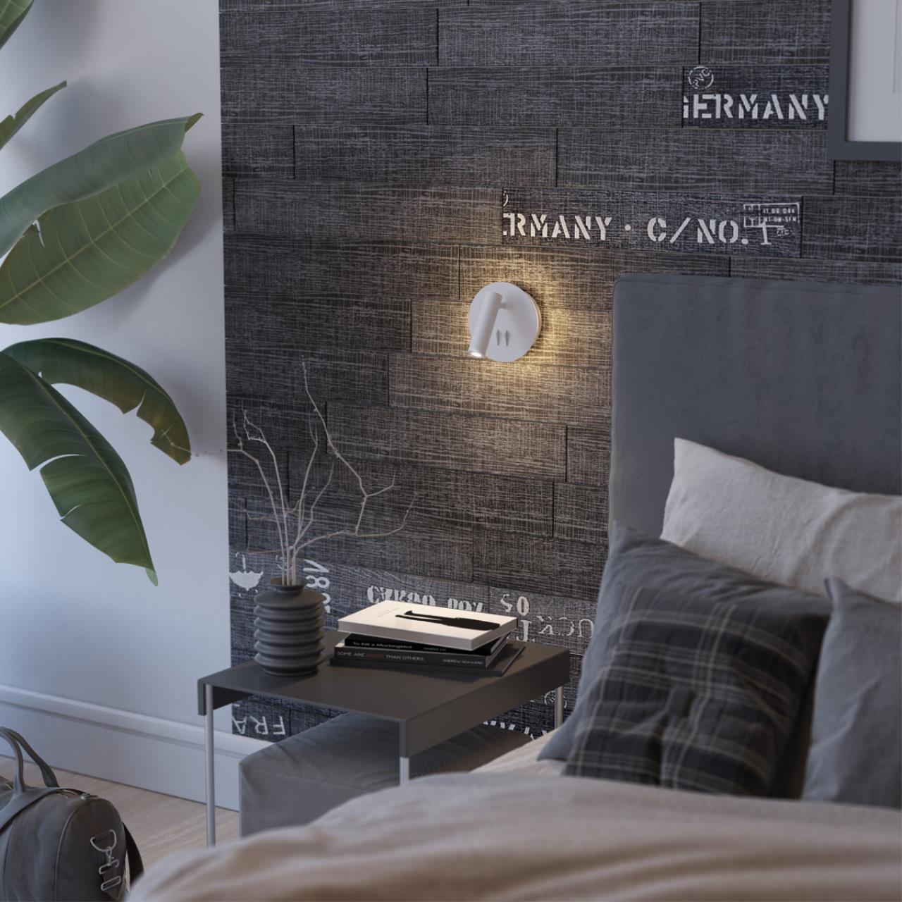 Настенный светильник ODEON LIGHT HIGHTECH BEAM белый