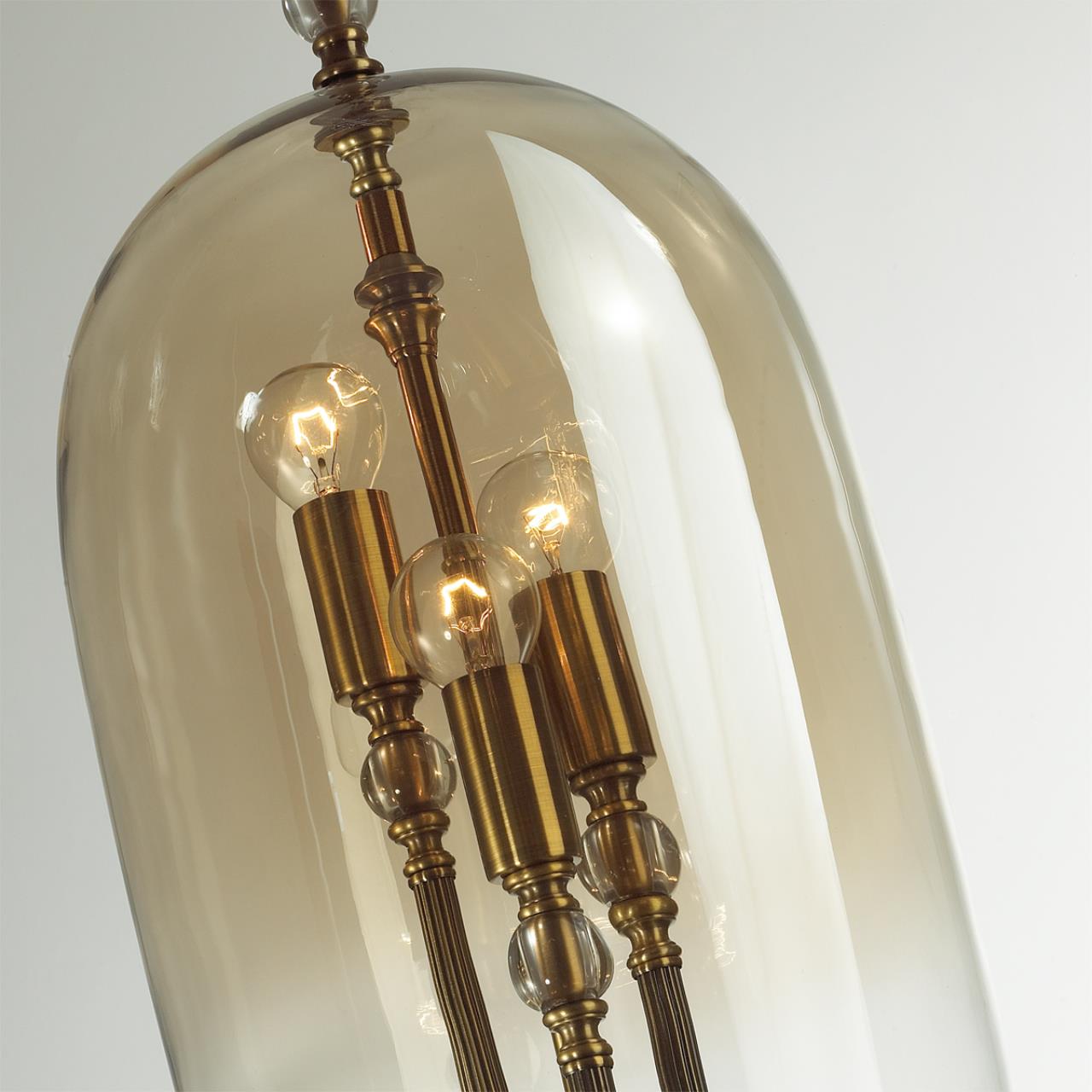 Подвес ODEON LIGHT EXCLUSIVE NEO BELL бронзовый E14*3 10W