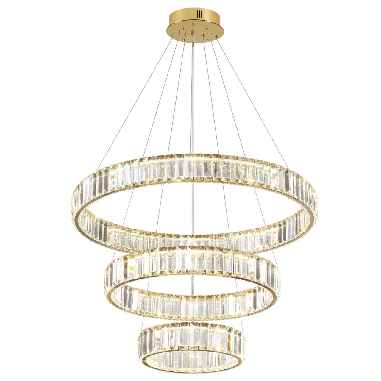 Люстра ODEON LIGHT L-VISION Vekia золотой LED*1 88W