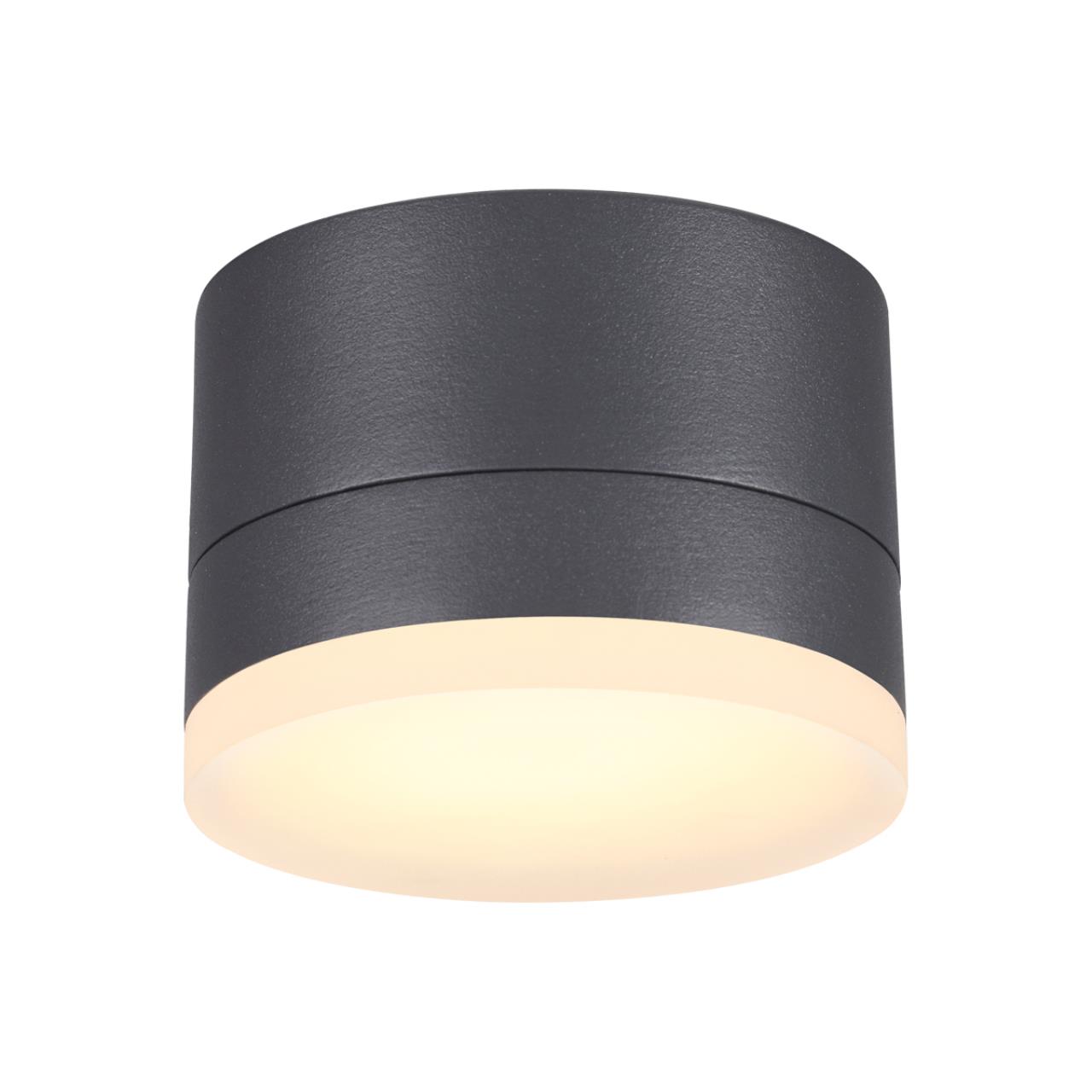 Ландшафтный потолочный светодиодный светильник NOVOTECH STREET KAIMAS серый, черный LED*1 12W