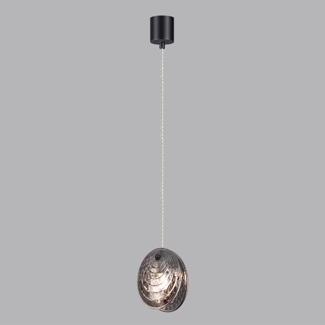 Подвес ODEON LIGHT MODERN MUSSELS черный G9*1 10W