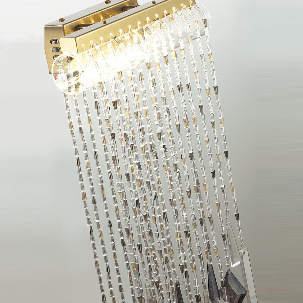 Настенный светильник ODEON LIGHT EXCLUSIVE HALL AFINA бронзовый LED*1 10W