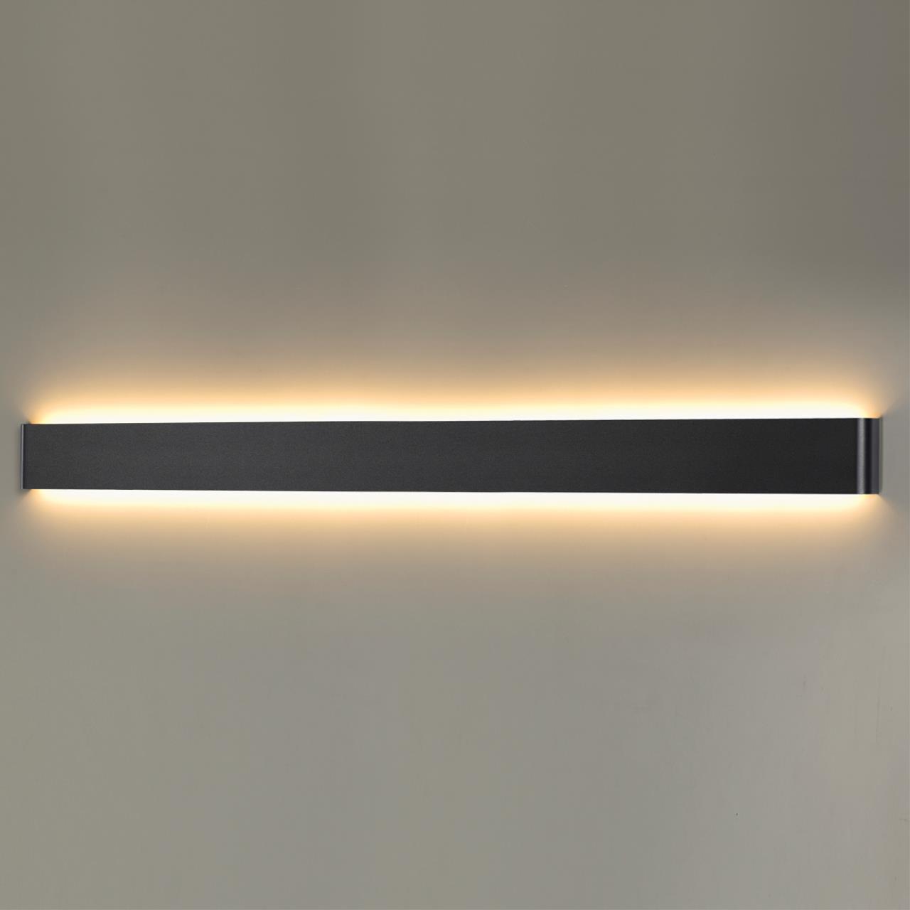 Настенный светильник ODEON LIGHT HIGHTECH FRAMANT черный LED*1 1*40W