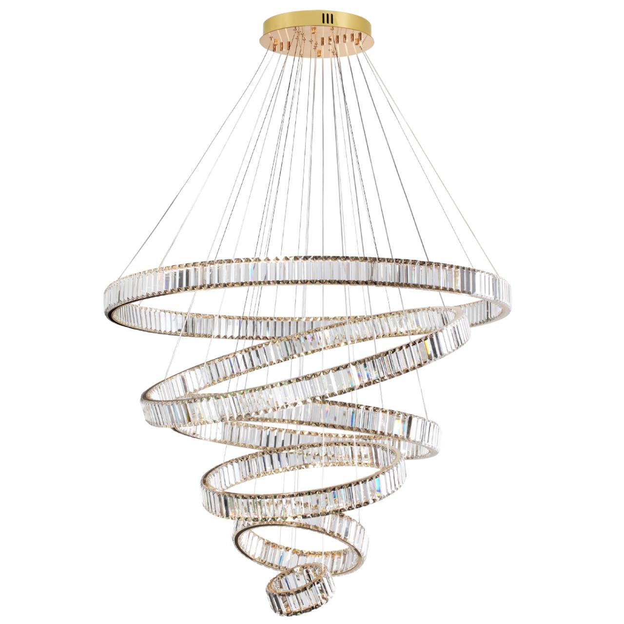 Люстра ODEON LIGHT L-VISION Vekia золотой LED*1 260W