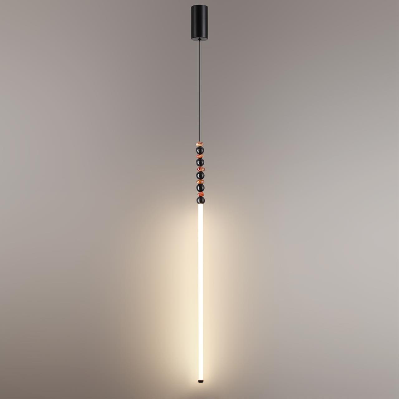 Подвесной светильник ODEON LIGHT HIGHTECH MONELLA черный LED*1 12W