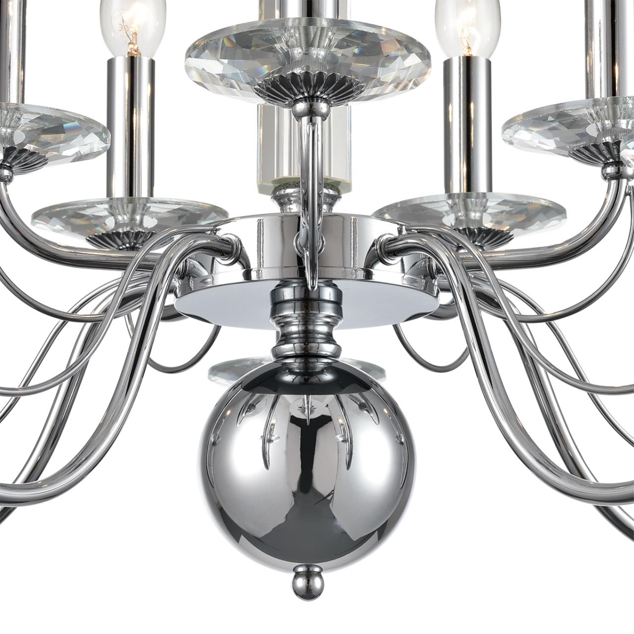 Люстра LUMION CLASSI INCANTO хром E14*10 10W