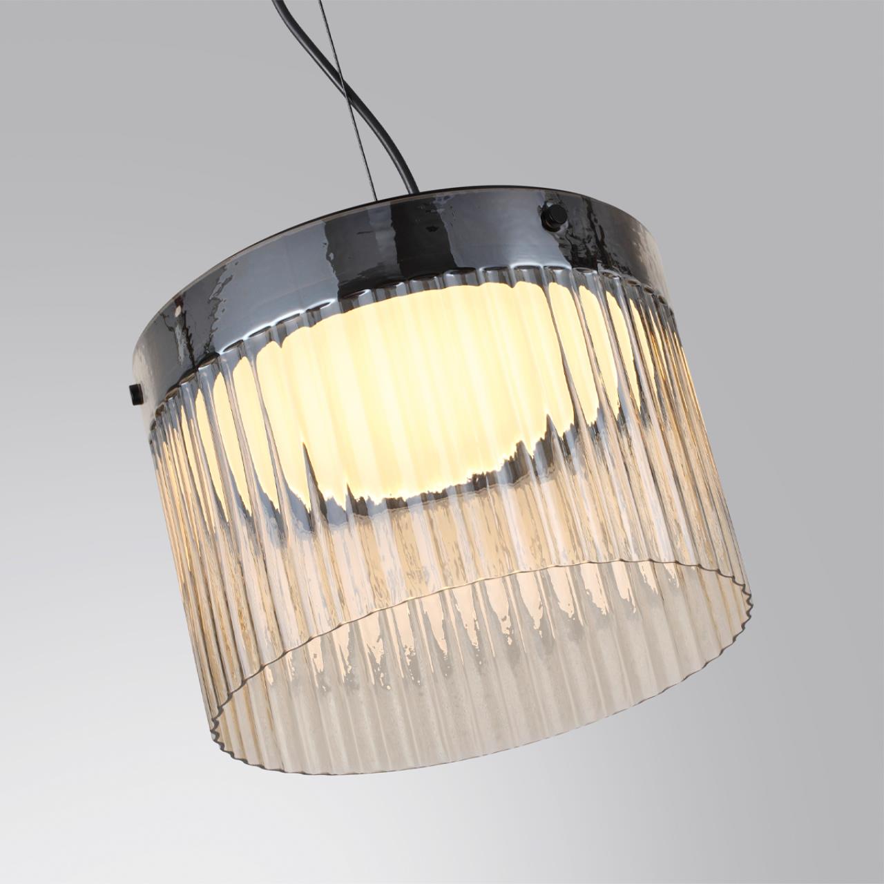 Подвес ODEON LIGHT L-VISION PILLARI черный LED 24W