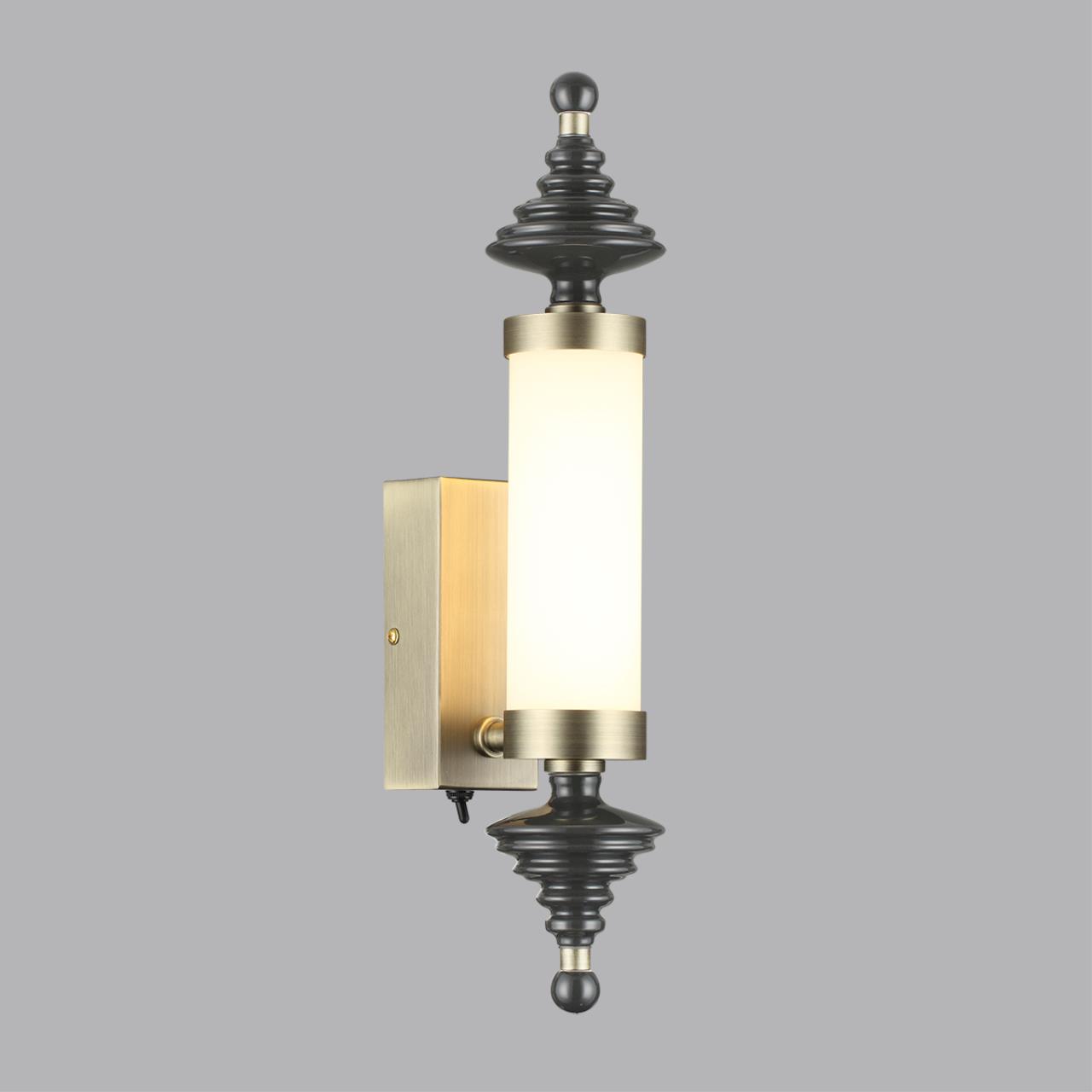 Настенный светильник ODEON LIGHT EXCLUSIVE L-VISION ULA бронзовый, латунь LED*1 11W