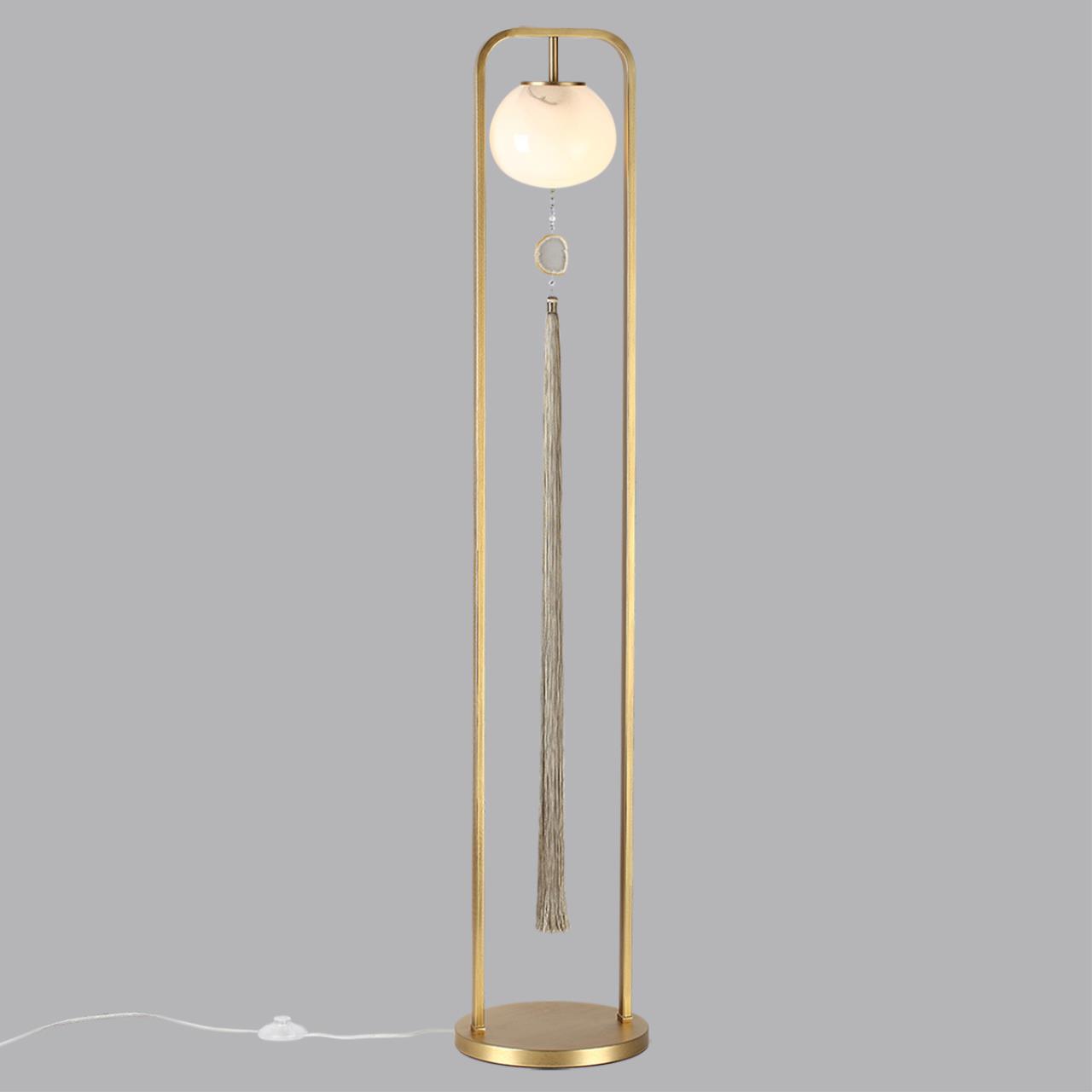 Торшер ODEON LIGHT EXCLUSIVE MODERN FIOLENT античная бронза, латунь