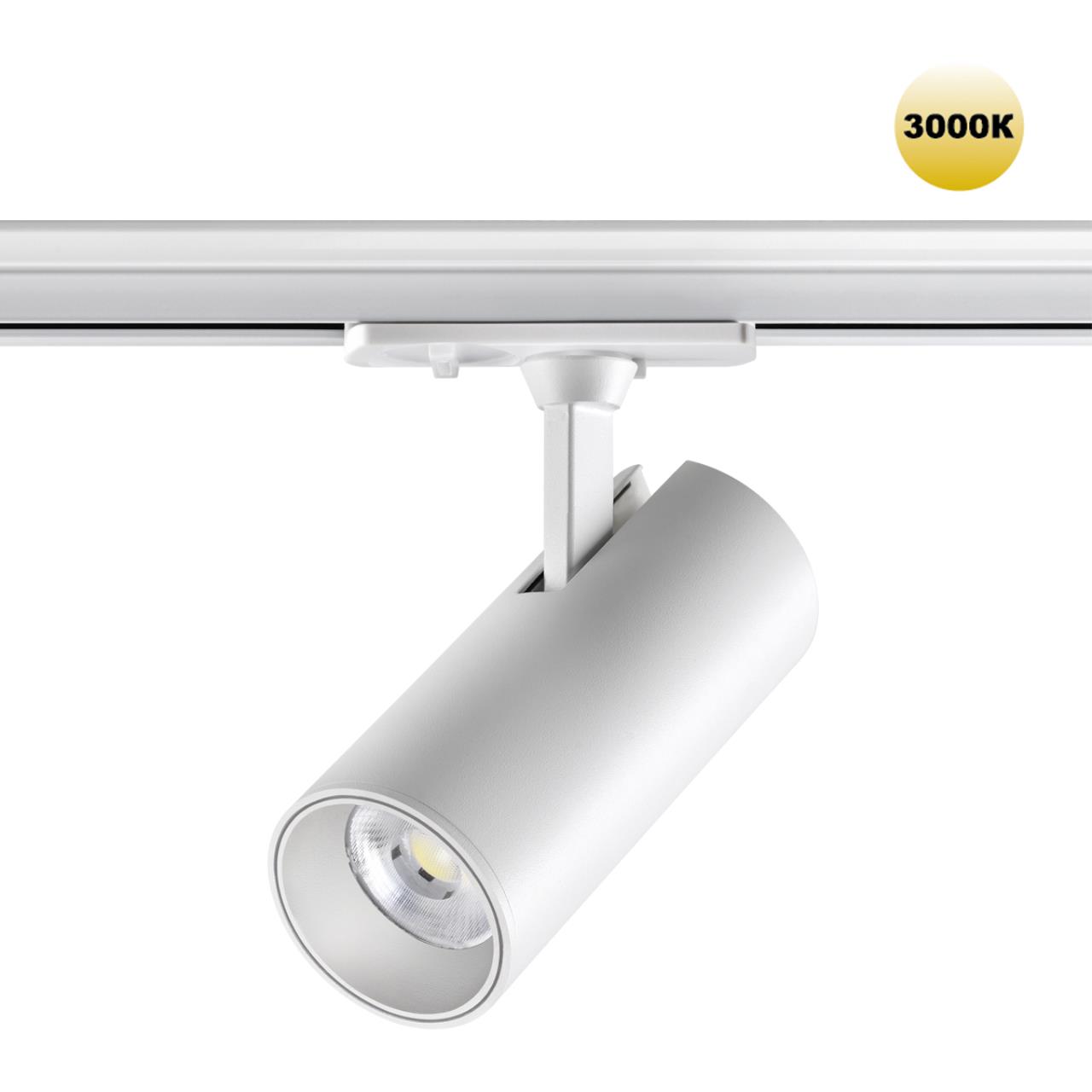 Светильник трековый однофазный двухжильный светодиодный NOVOTECH PORT SELENE белый LED 24W 3000К