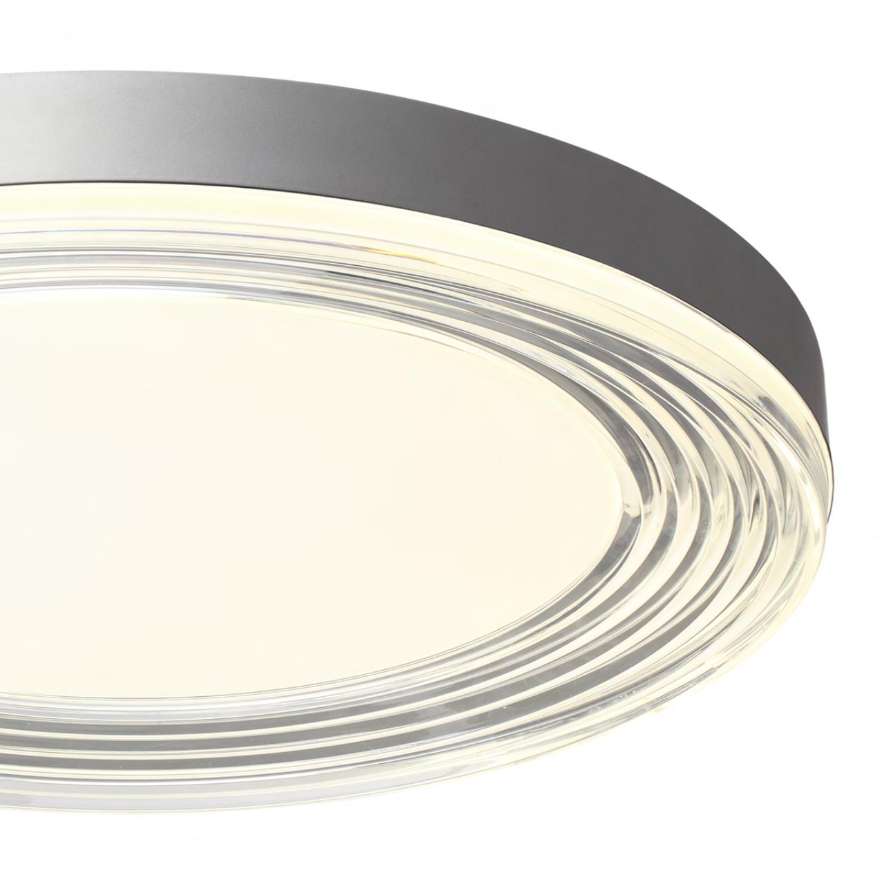 Настенно-потолочный светильник SONEX MITRA LED INFINITA серебристый LED*1 112W
