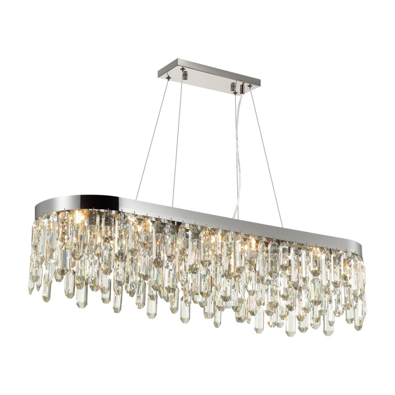 Люстра ODEON LIGHT HALL DAKISA хром E14*12 10W