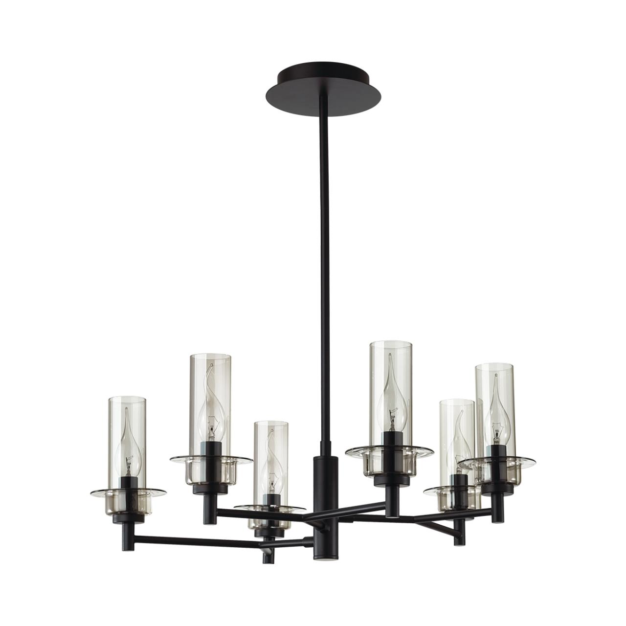 Люстра на штанге LUMION CLASSI MADONNA черный E14*6 10W