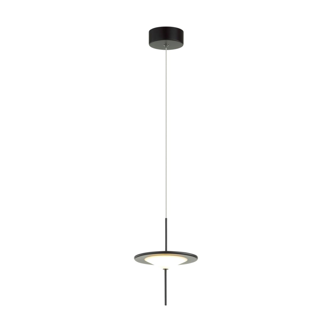 Подвес ODEON LIGHT L-VISION Steka черный LED*1 10W
