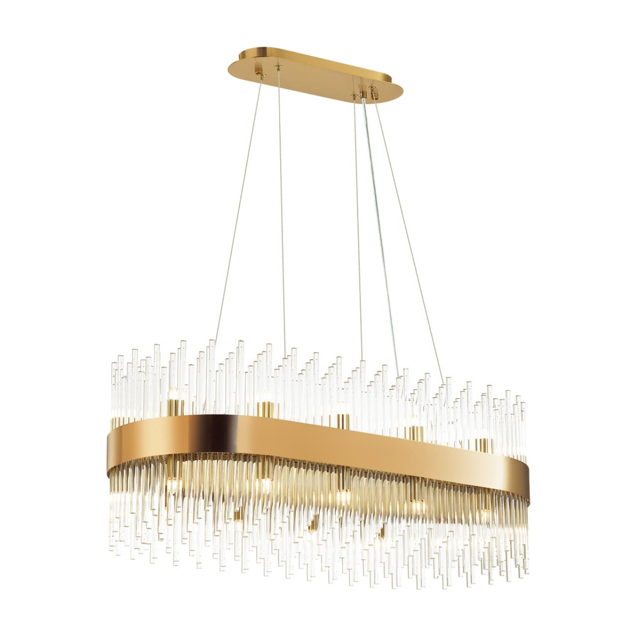 Люстра ODEON LIGHT HALL FOCCO бронзовый G9*24 10W