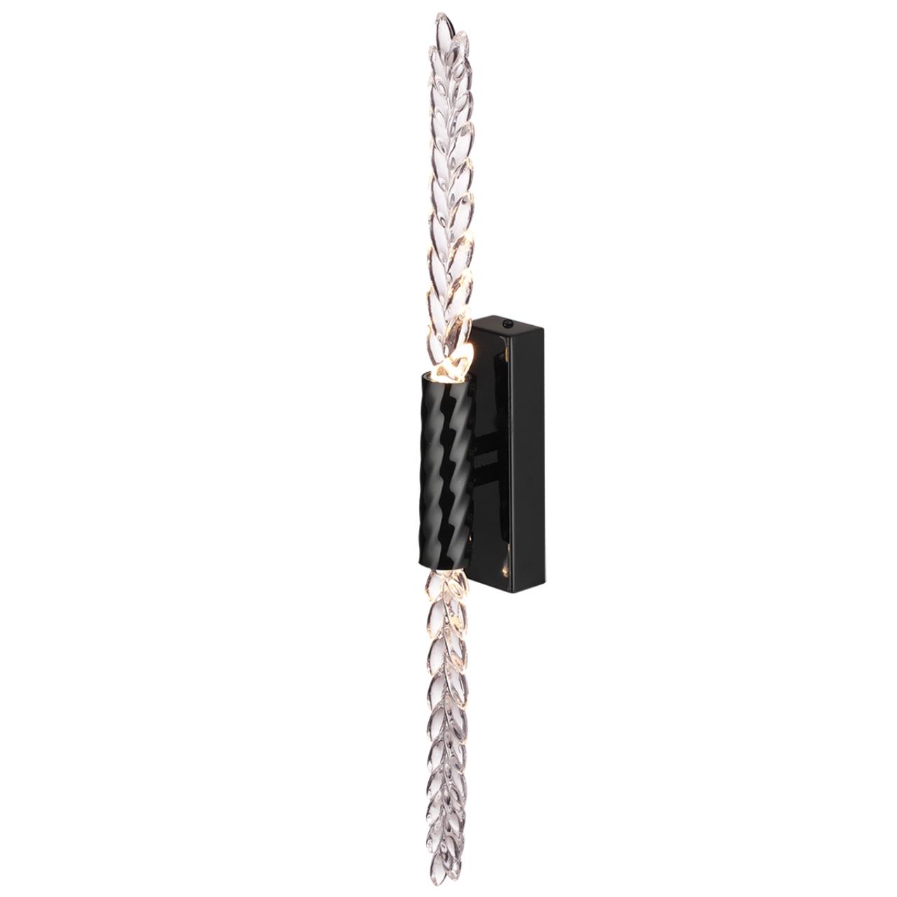 Настенный светильник ODEON LIGHT EXCLUSIVE L-VISION KOLOS черный LED*2 2*2,5W