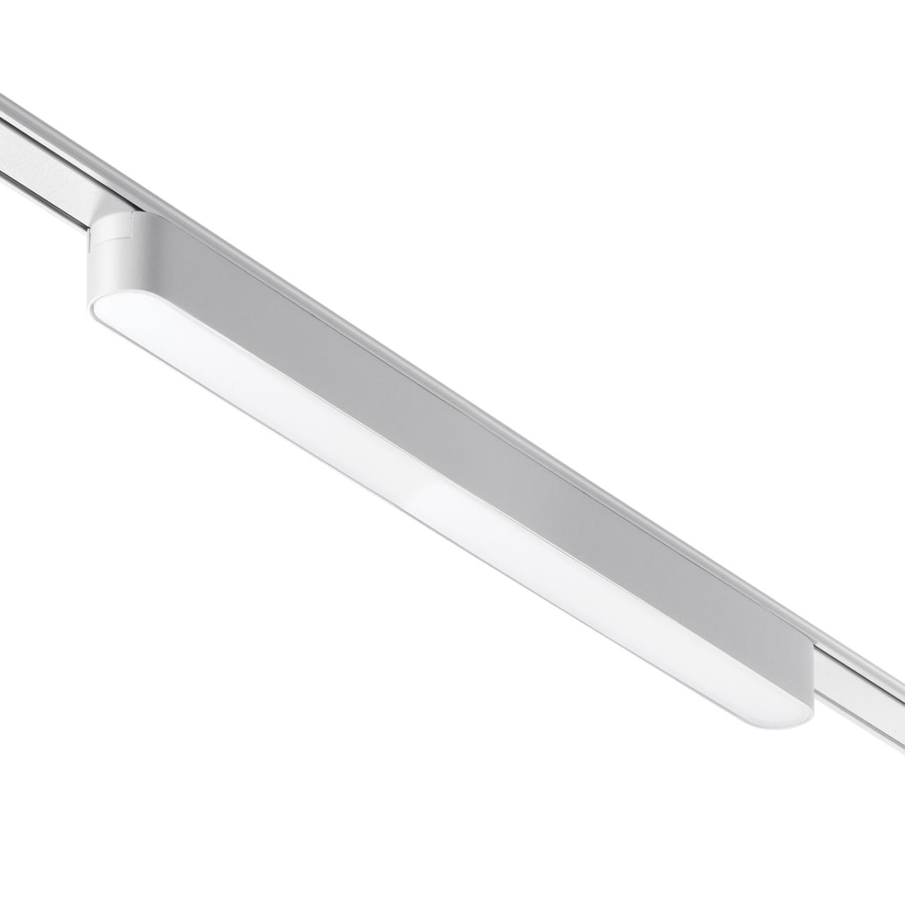Трековый светильник для низковольтного шинопровода NOVOTECH SHINO SMAL белый LED*1 18W 4000К плафон белый