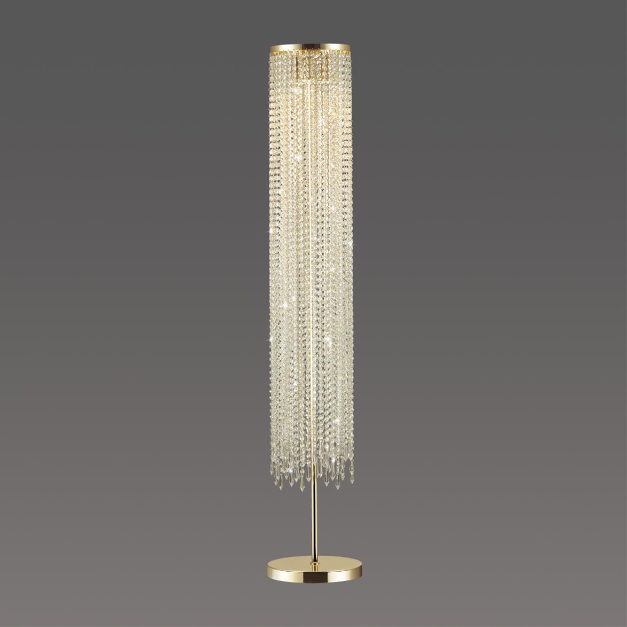 Торшер ODEON LIGHT MODERN CHOKKA золотой