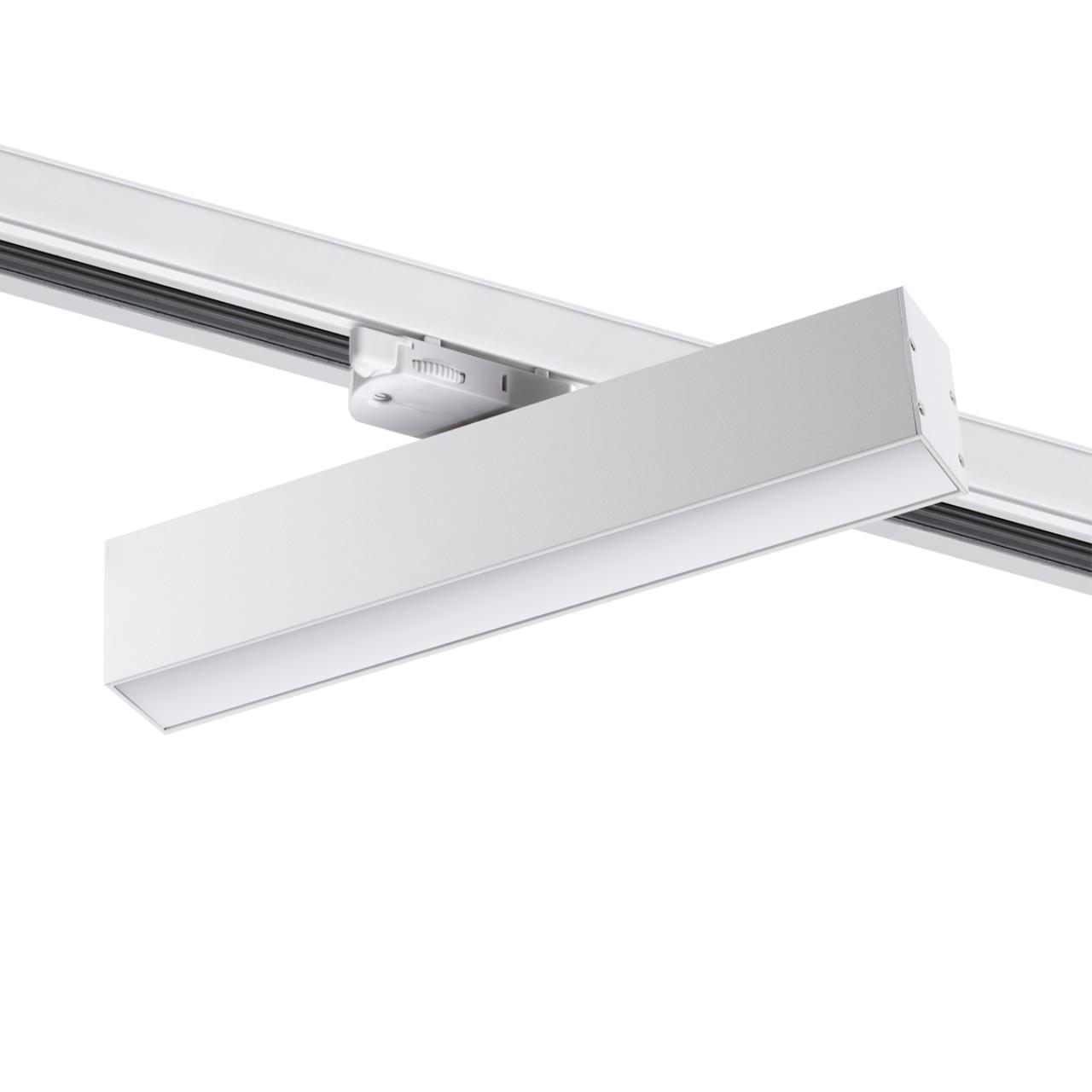 Светильник трехфазный трековый светодиодный NOVOTECH PORT ITER белый LED*1 18W 4000К