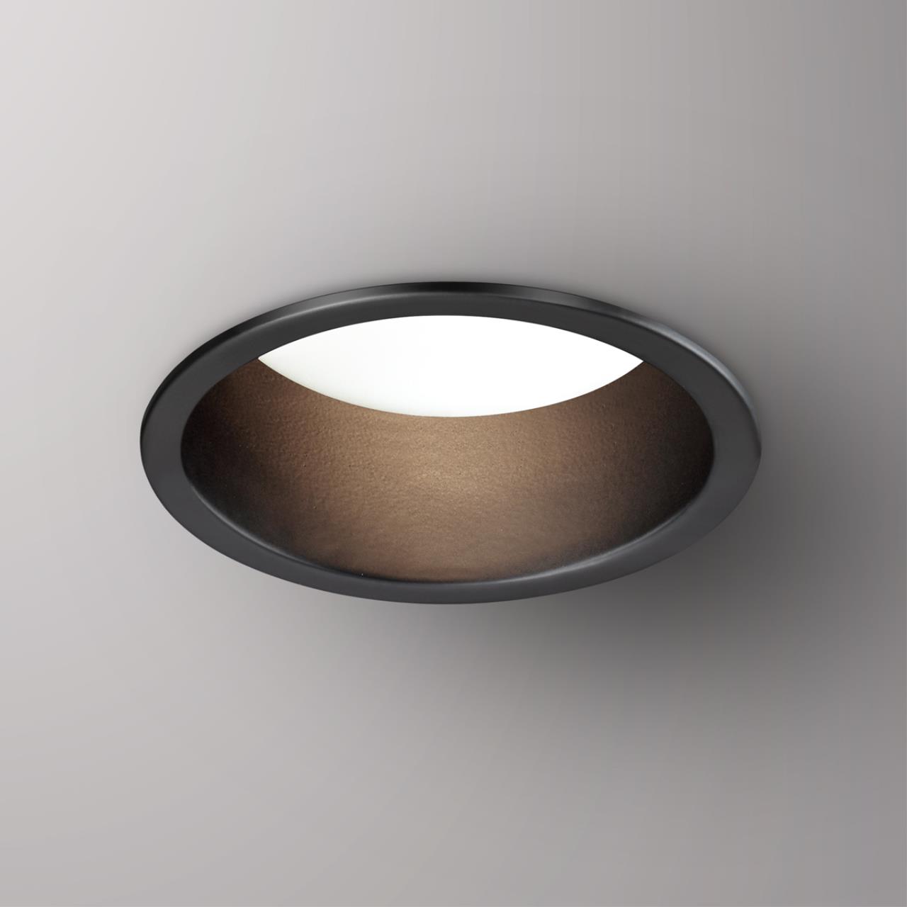 Светильник встраиваемый светодиодный NOVOTECH SPOT TRAN черный LED 6W 3000К плафон черный