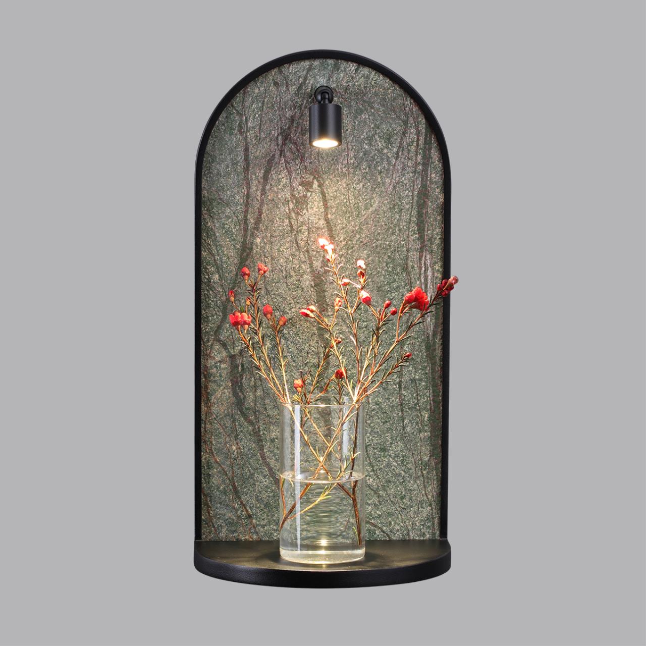 Настенный светильник ODEON LIGHT EXCLUSIVE HIGHTECH GIARDINO черный