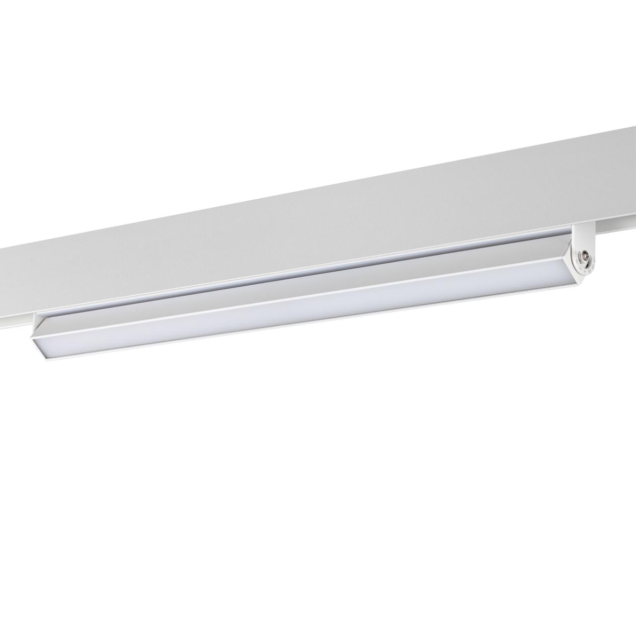 Трековый светильник для низковольного шинопровода NOVOTECH SHINO FLUM белый LED*1 24W 4000К 462 мм