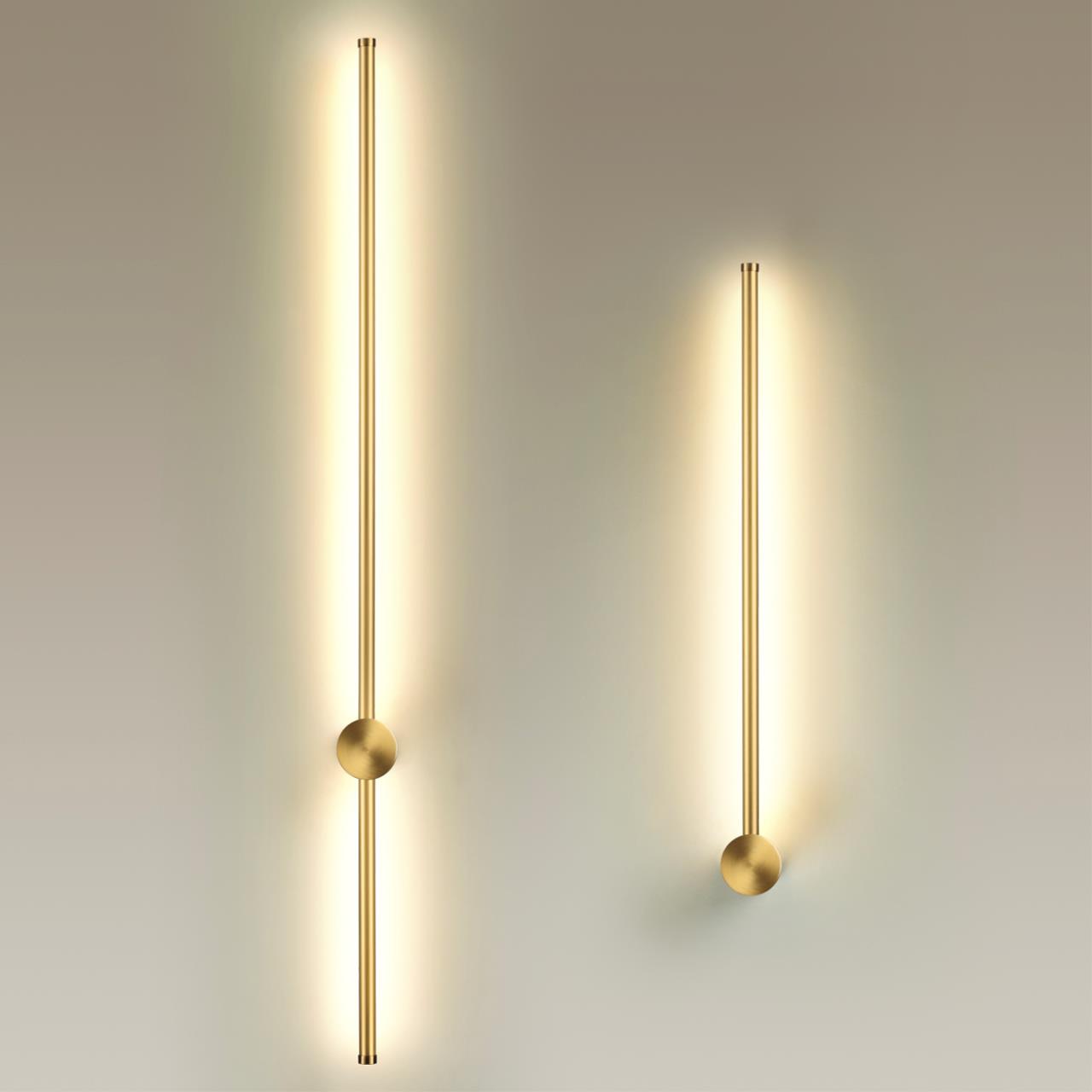 Настенный светильник ODEON LIGHT HIGHTECH FILLINI золотой LED*1 1*18W