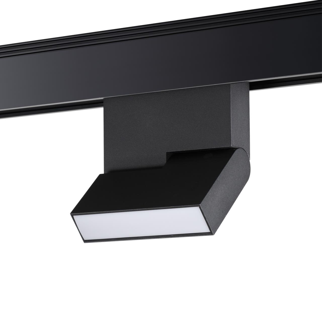 Трековый светильник для низковольного шинопровода NOVOTECH SHINO KIT черный LED*1 10W 4000К