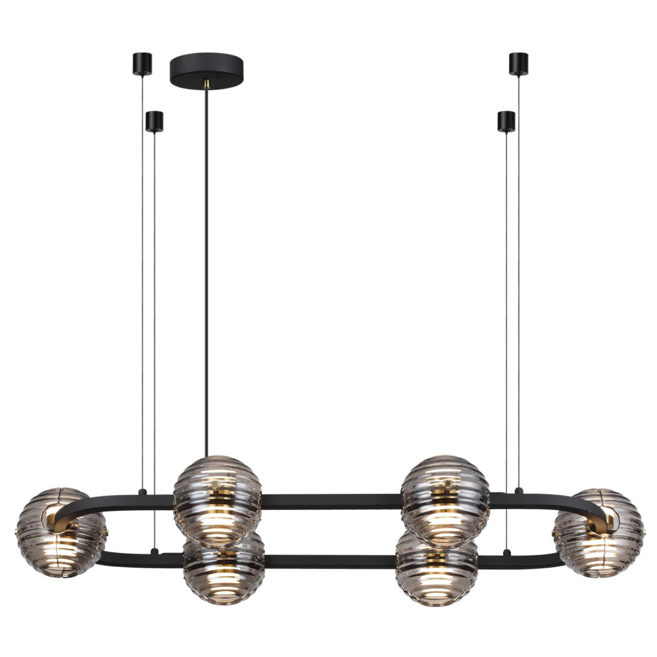 Люстра ODEON LIGHT L-VISION TRONI черный LED 60W 4000К 1035 мм
