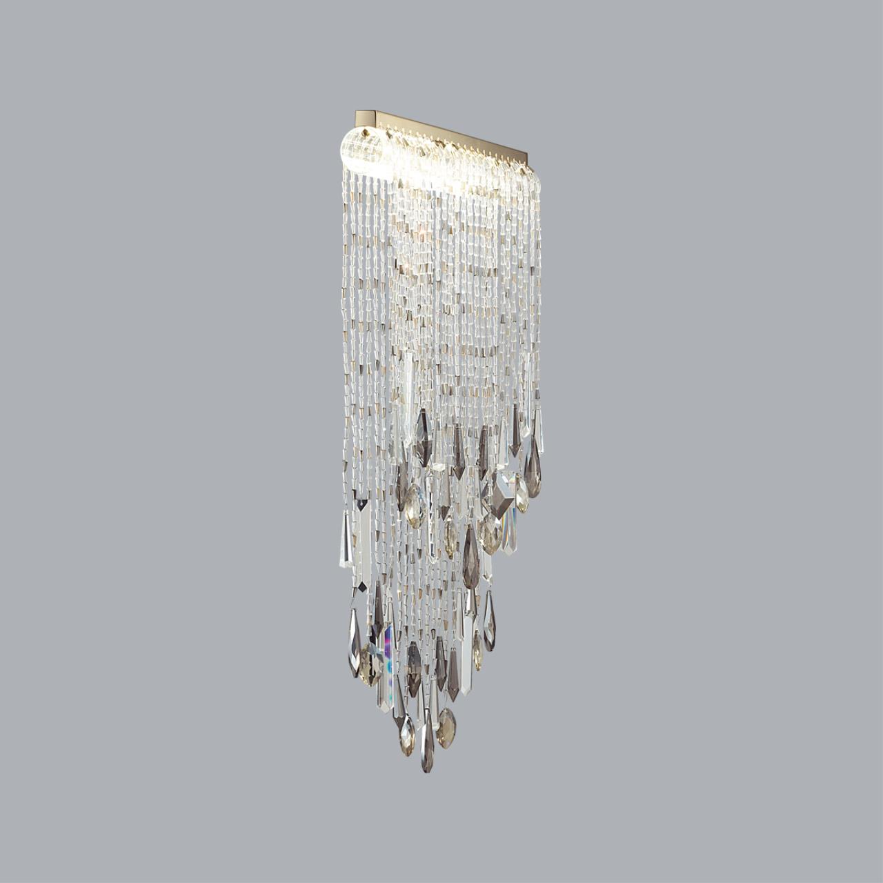 Настенный светильник ODEON LIGHT EXCLUSIVE HALL AFINA бронзовый LED*1 24W