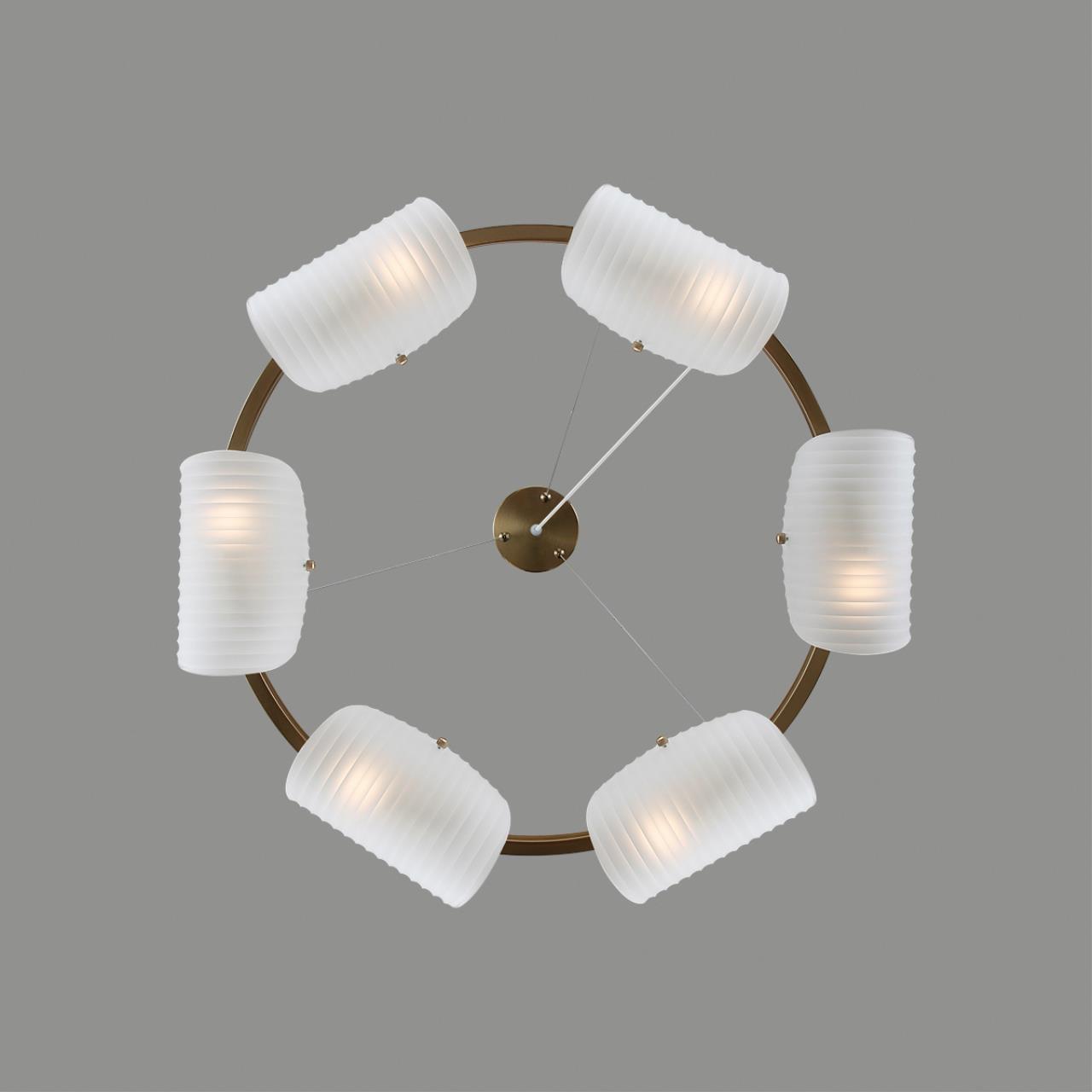 Люстра LUMION NEOCLASSI FIORO медный