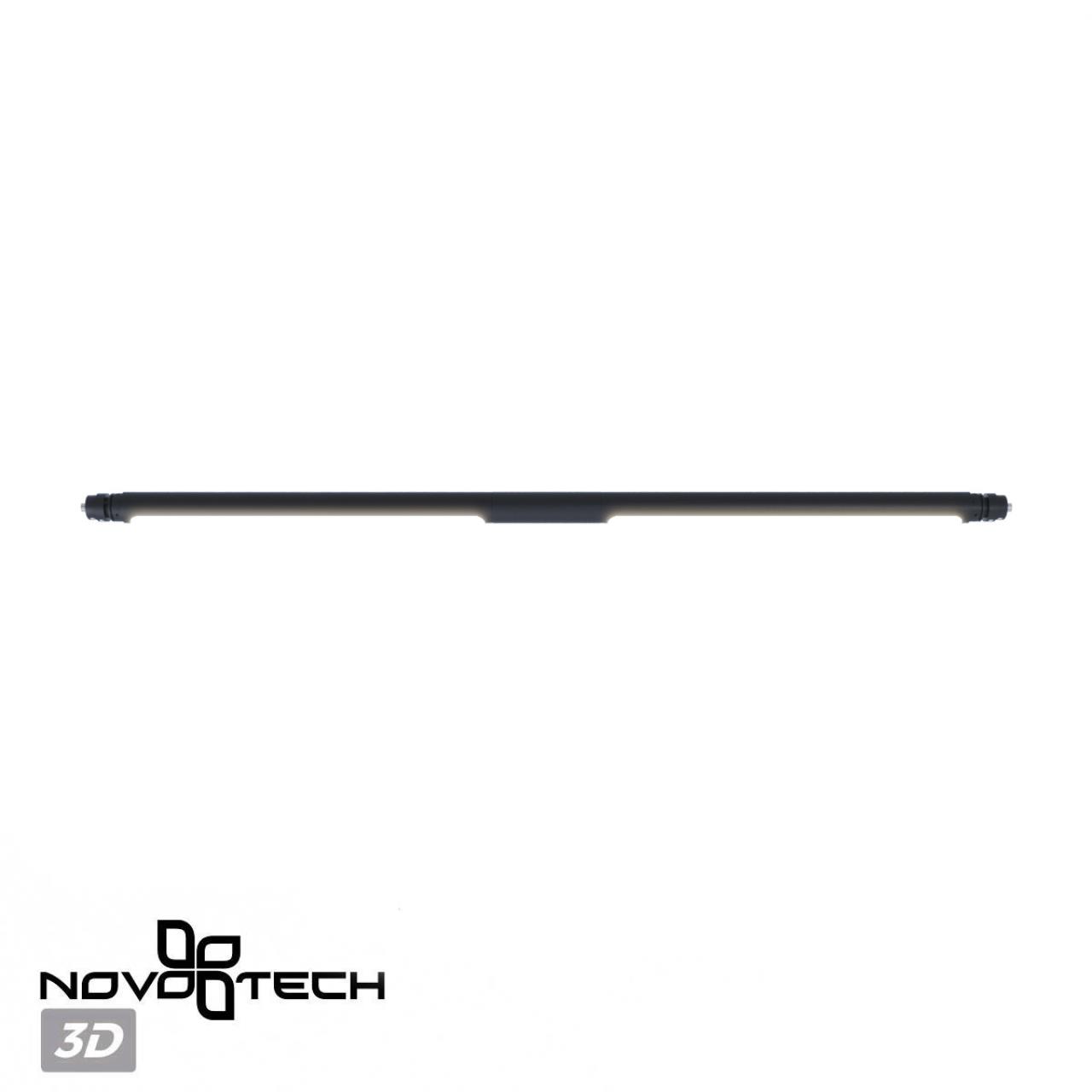 Соединитель прямой NOVOTECH KONST GLAT черный