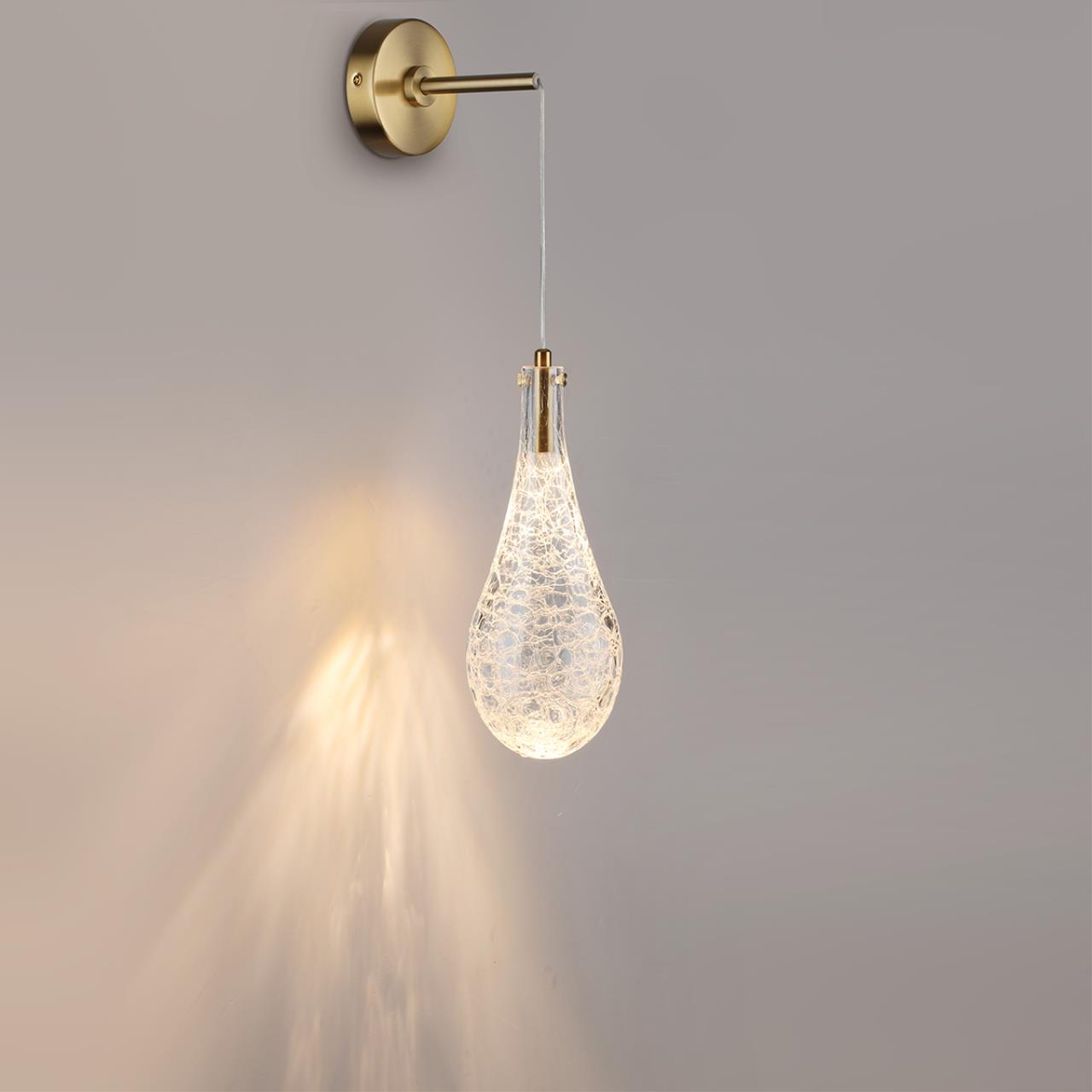 Настенный светильник ODEON LIGHT L-VISION BRAID бронзовый