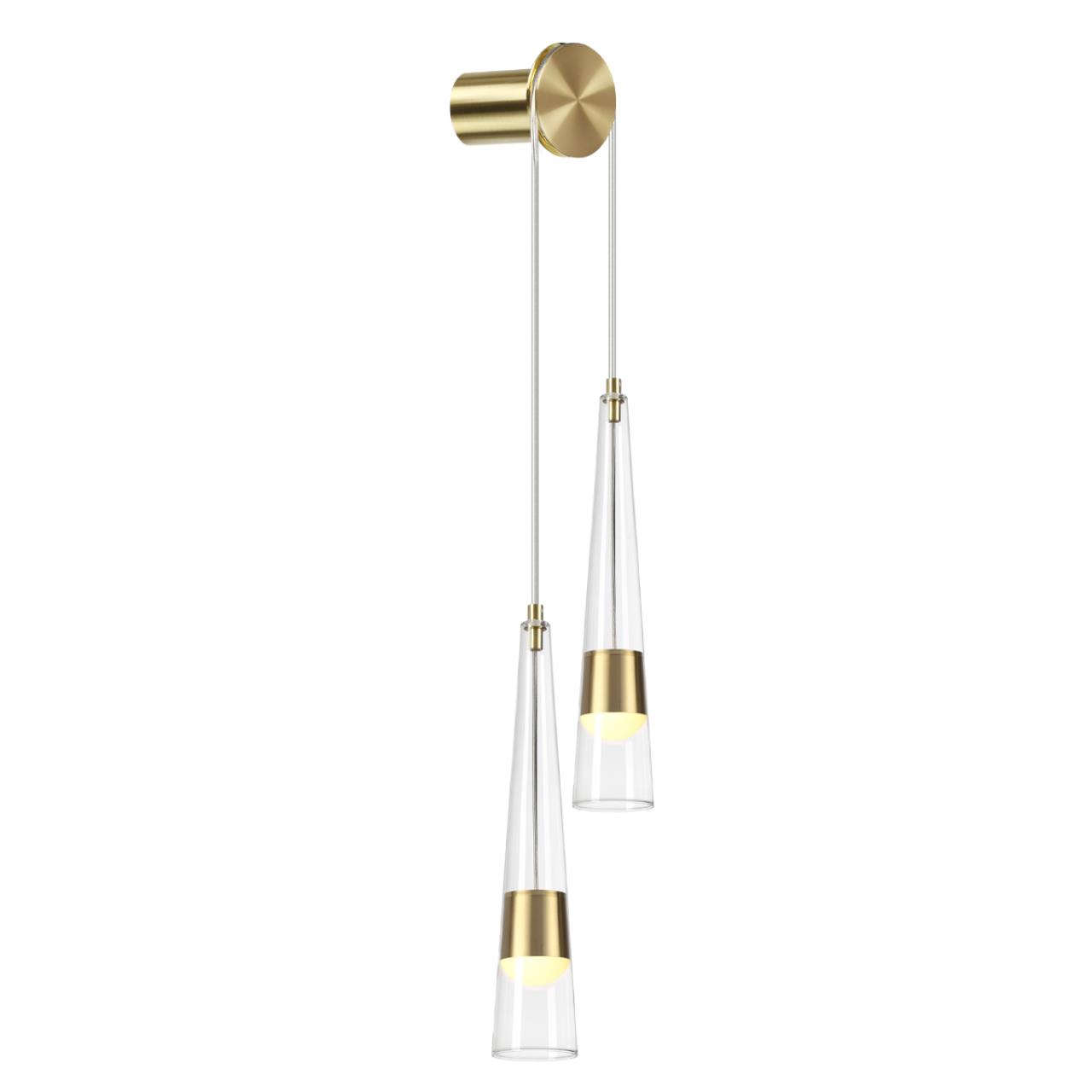 Бра ODEON LIGHT L-VISION LUMP золотой