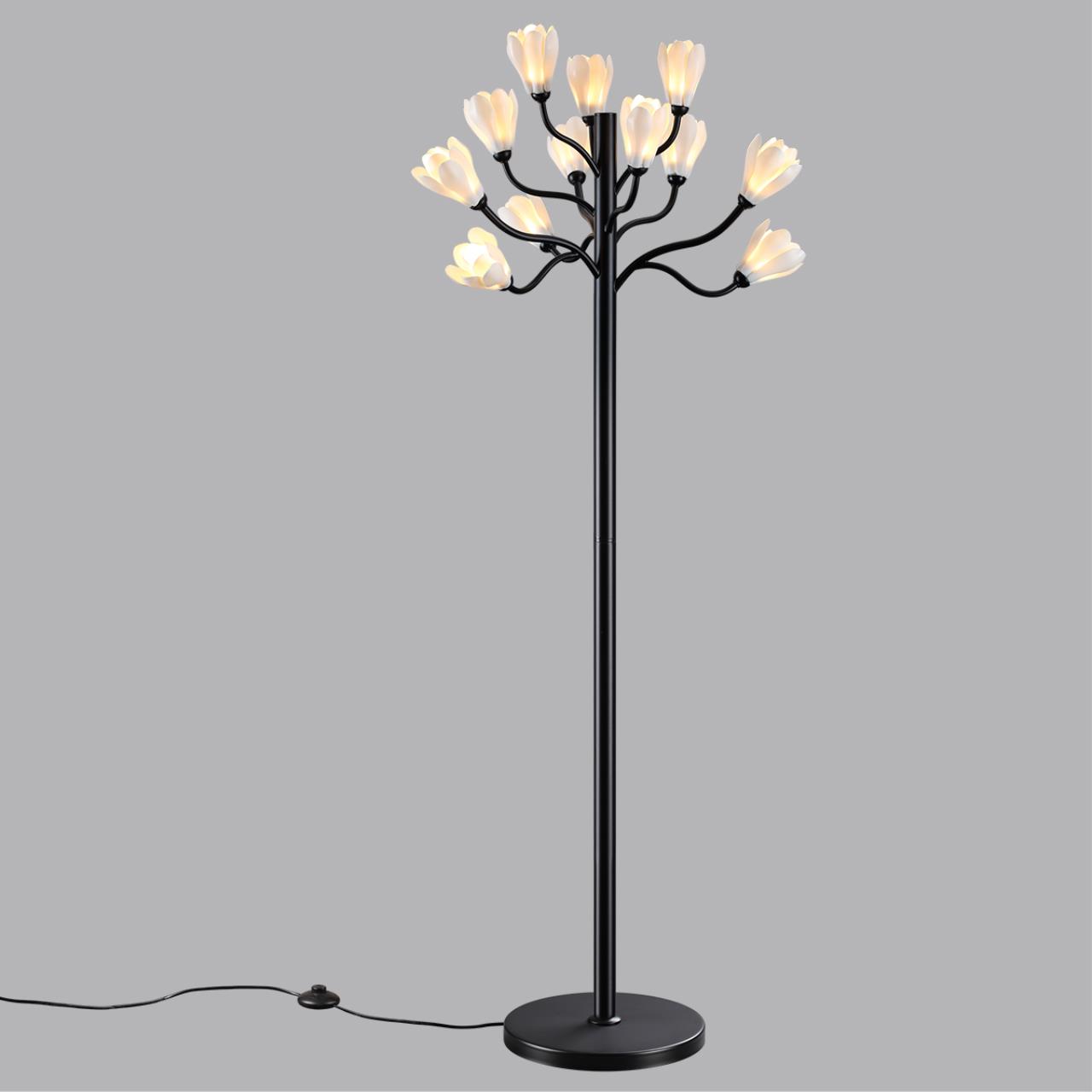 Торшер ODEON LIGHT MODERN GARDI черный