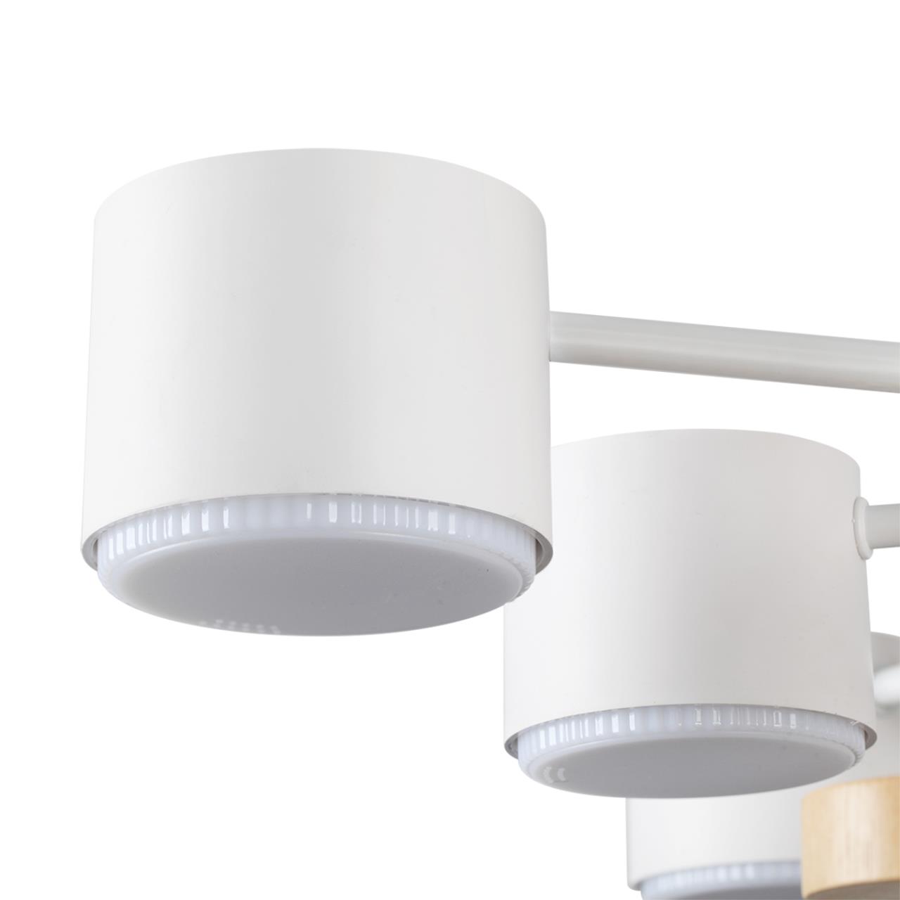 Люстра потолочная LUMION COMFI RONDO белый, бежевый GX53*10 10W