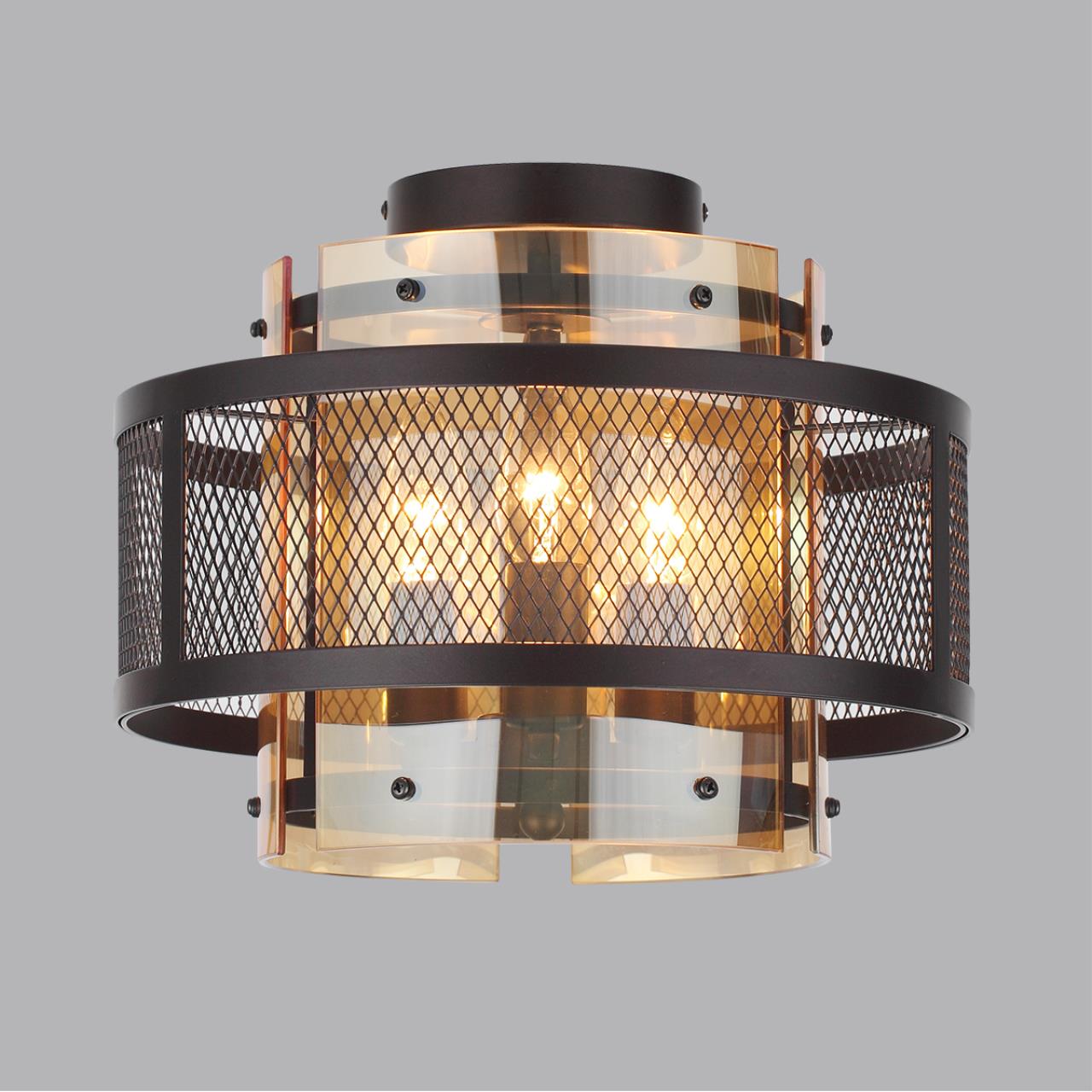 Люстра потолочная LUMION MODERNI ZARINA черный E14*3 10W