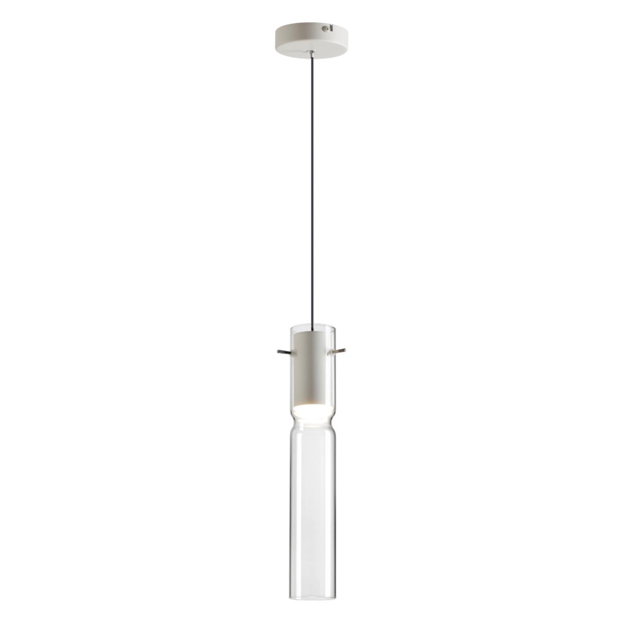Подвес ODEON LIGHT PENDANT SCROW белый LED*1 5W 3000К