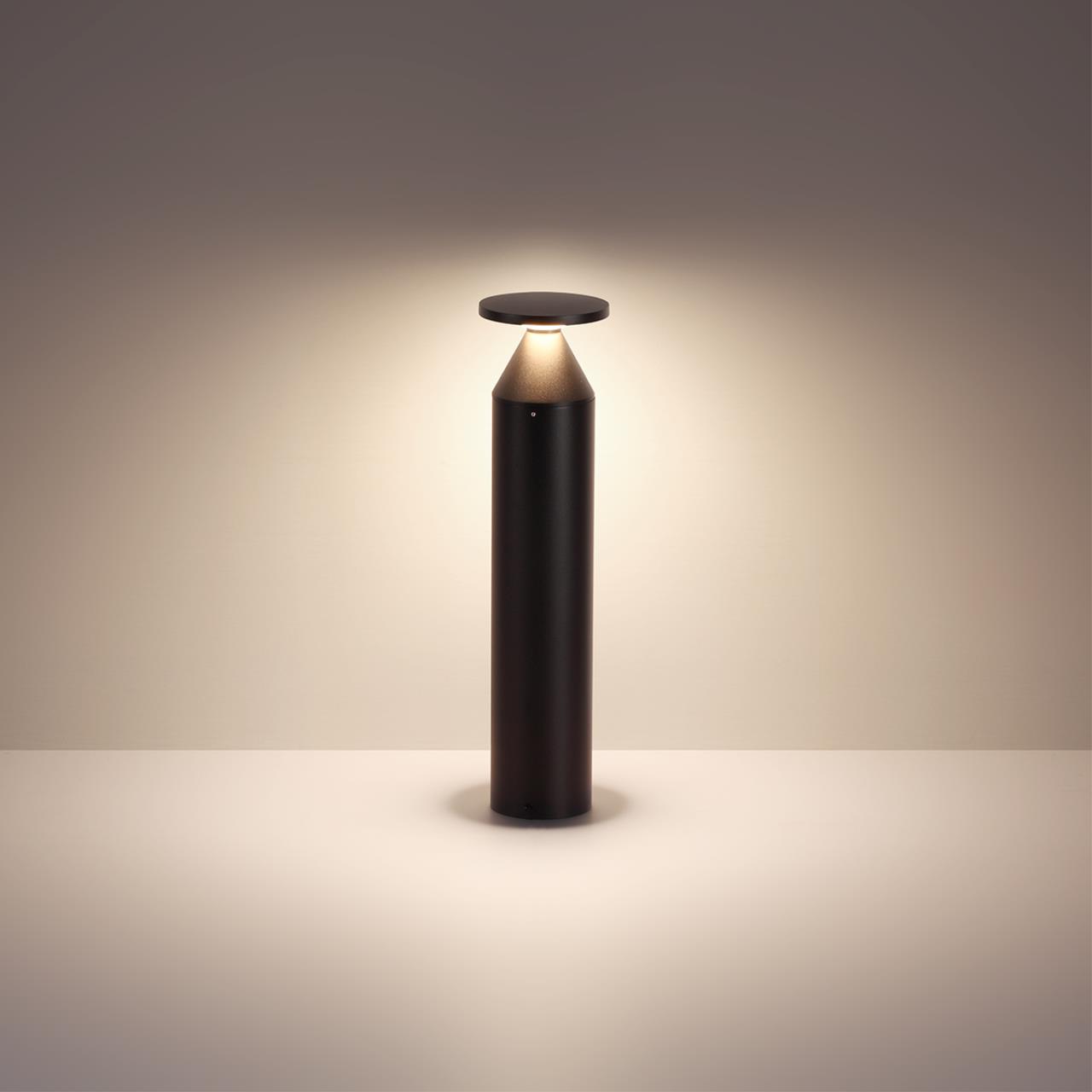 Ландшафтный светильник ODEON LIGHT NATURE COIL черный LED*1 12W 3000К 500 мм
