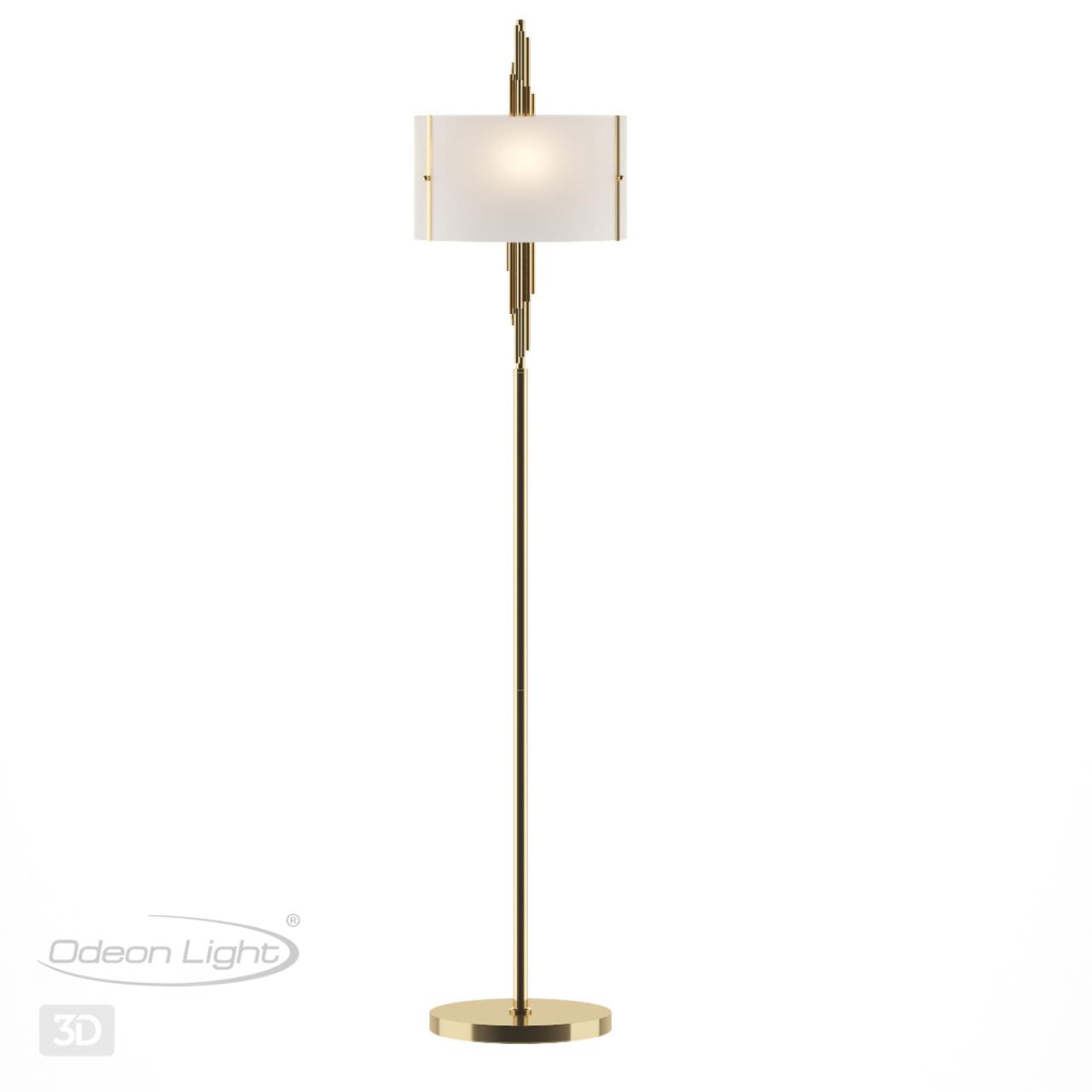 Торшер ODEON LIGHT EXCLUSIVE MODERN Margaret бронзовый E27*3 10W